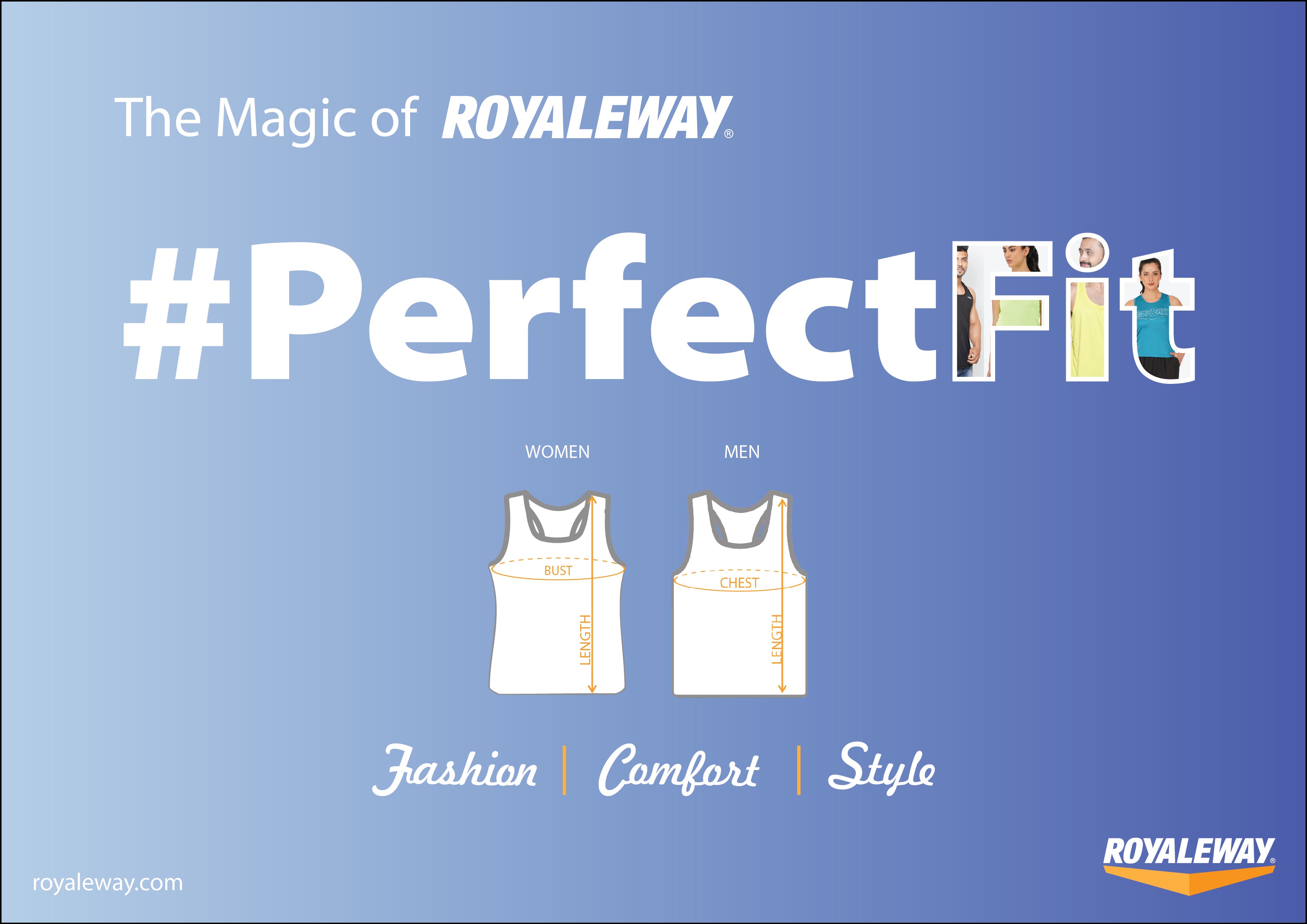 "Embrace Elegance and Comfort with the #PerfectFit from RW - ROYALEWAY"