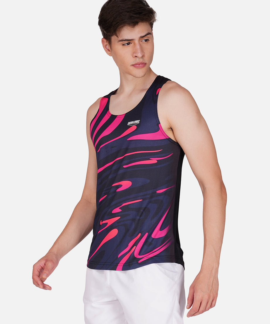 DriCHEX Neon Pink & Black Vest for Men RWM4032 DriCHEX Vest - royaleway.com