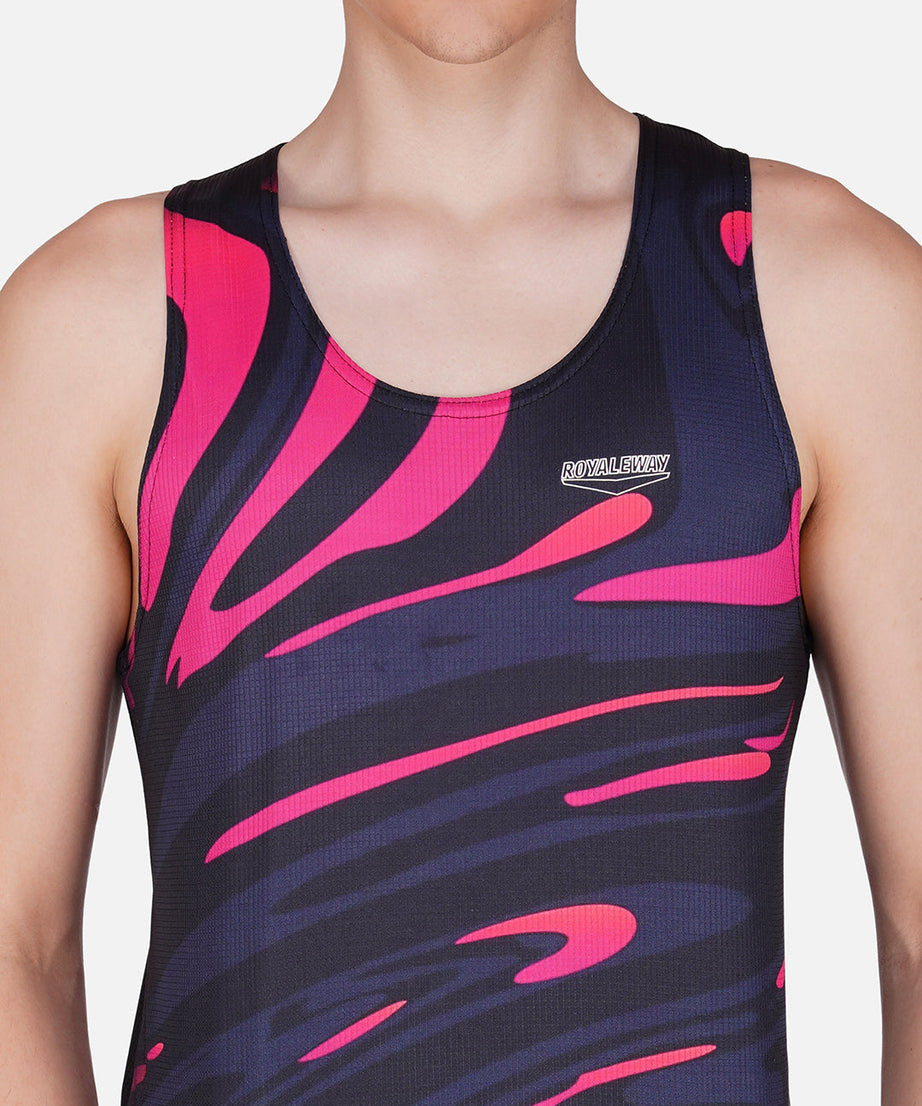 DriCHEX Neon Pink & Black Vest for Men RWM4032 DriCHEX Vest - royaleway.com