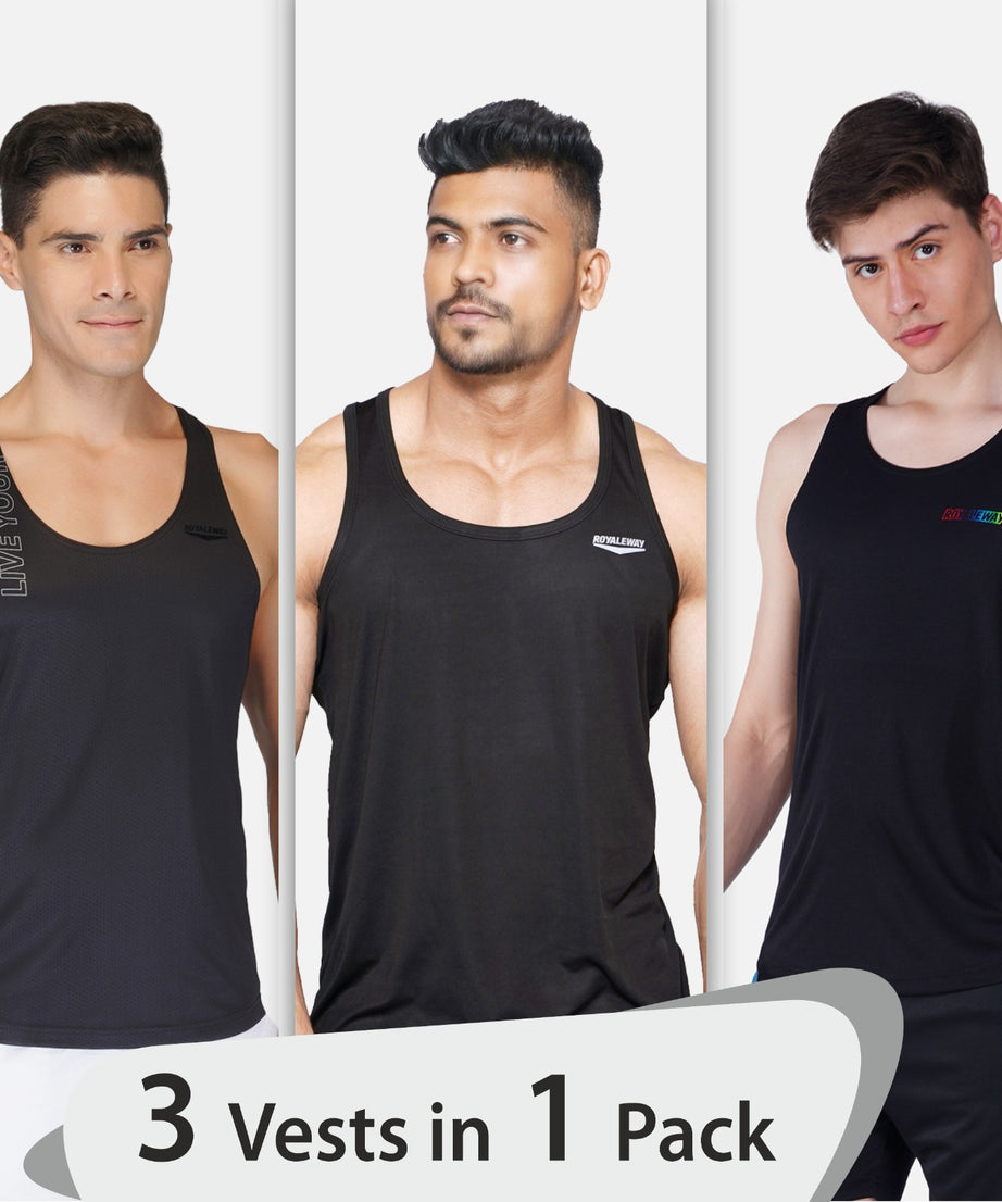 3 Vests in 1 Pack Vests Bundle - royaleway.com