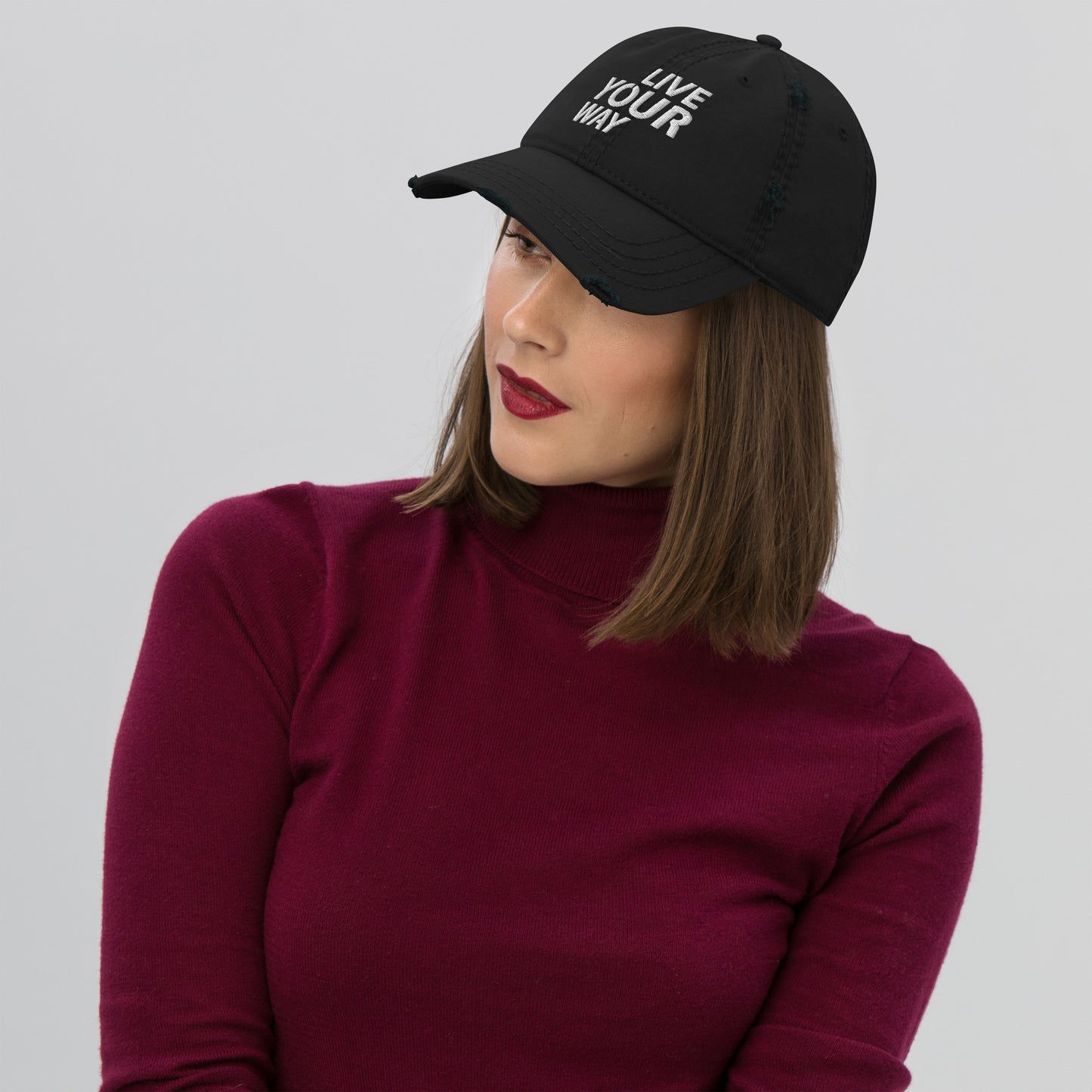 Distressed Cap