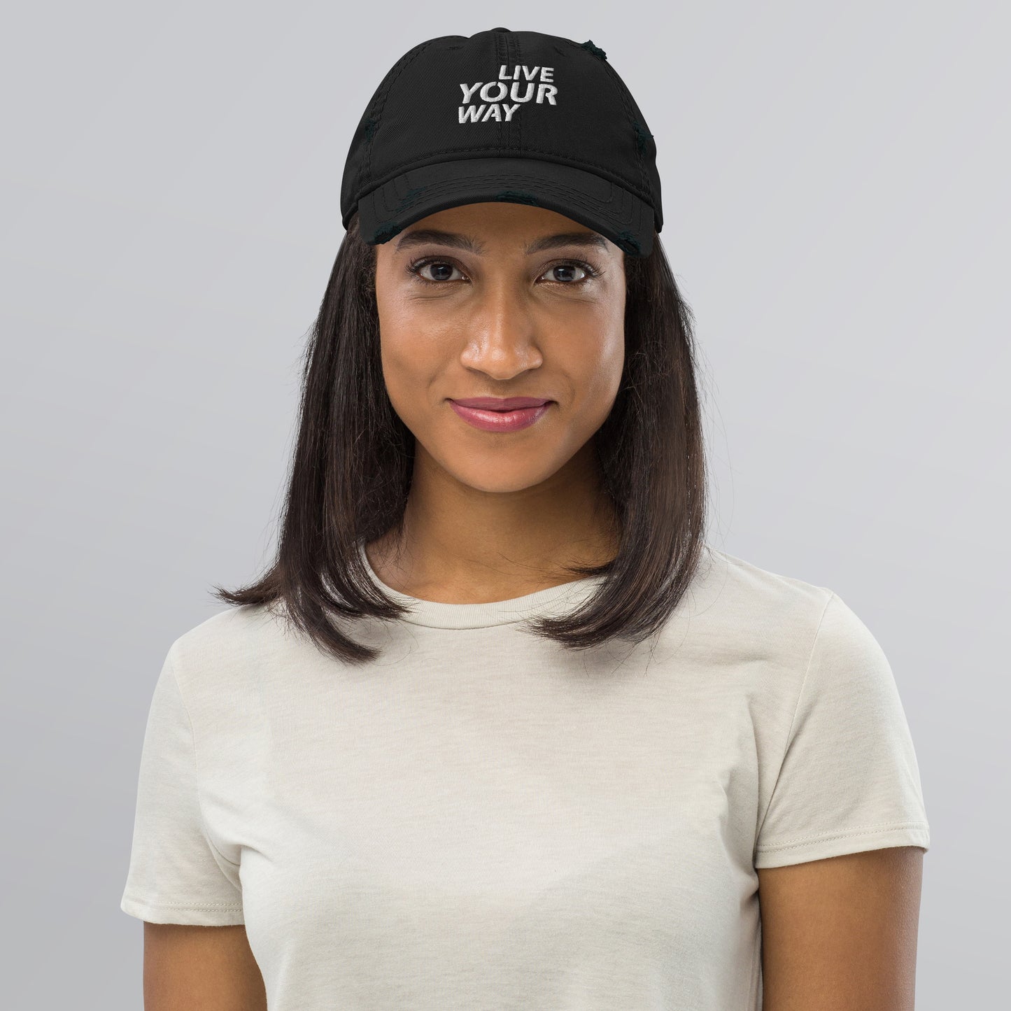 Distressed Cap