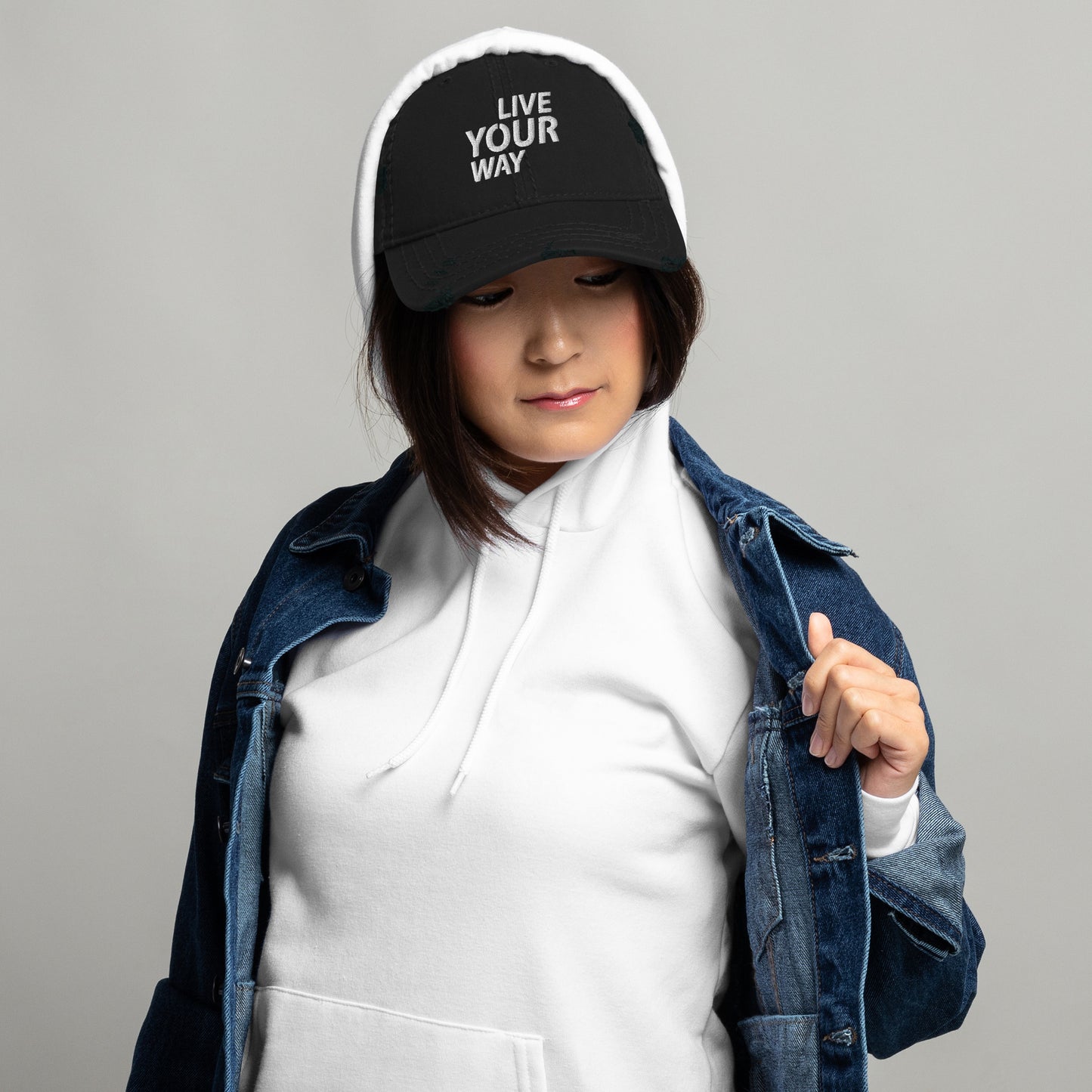 Distressed Cap