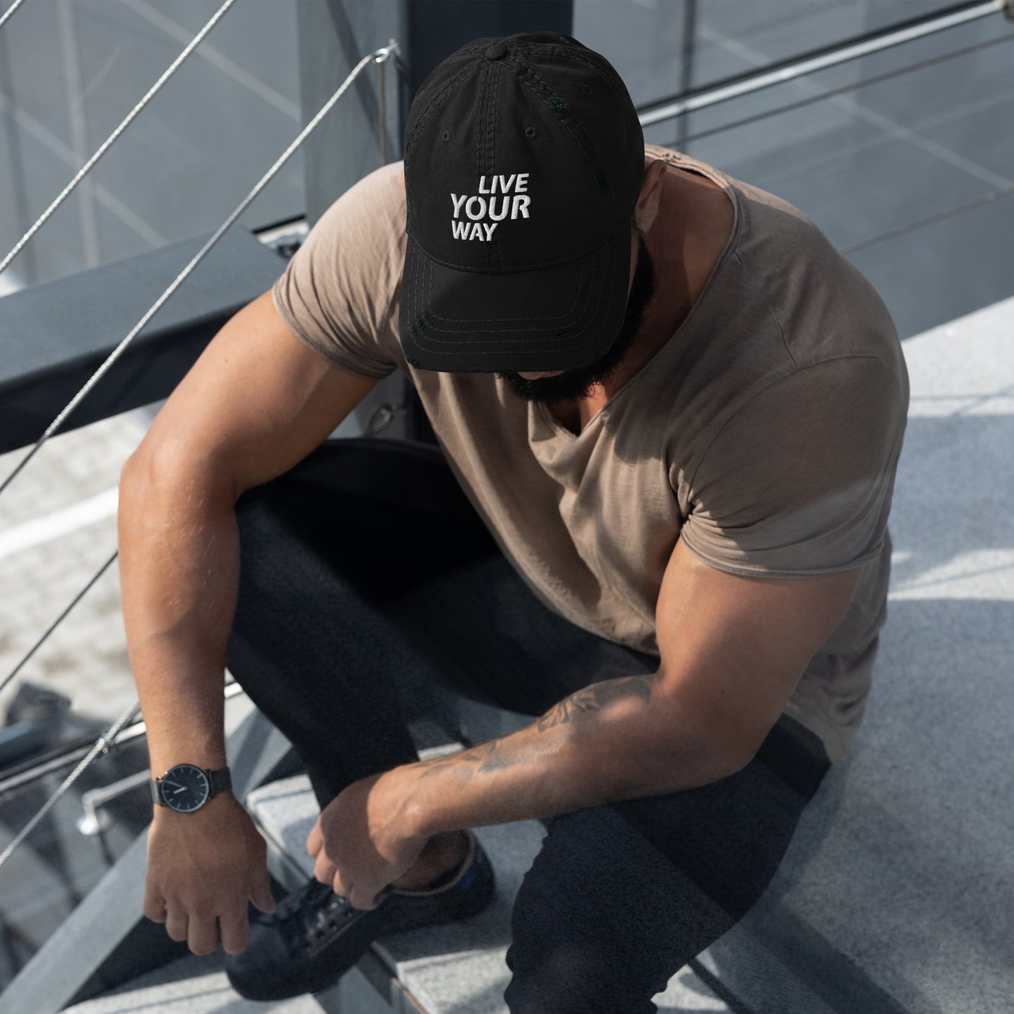 Distressed Cap