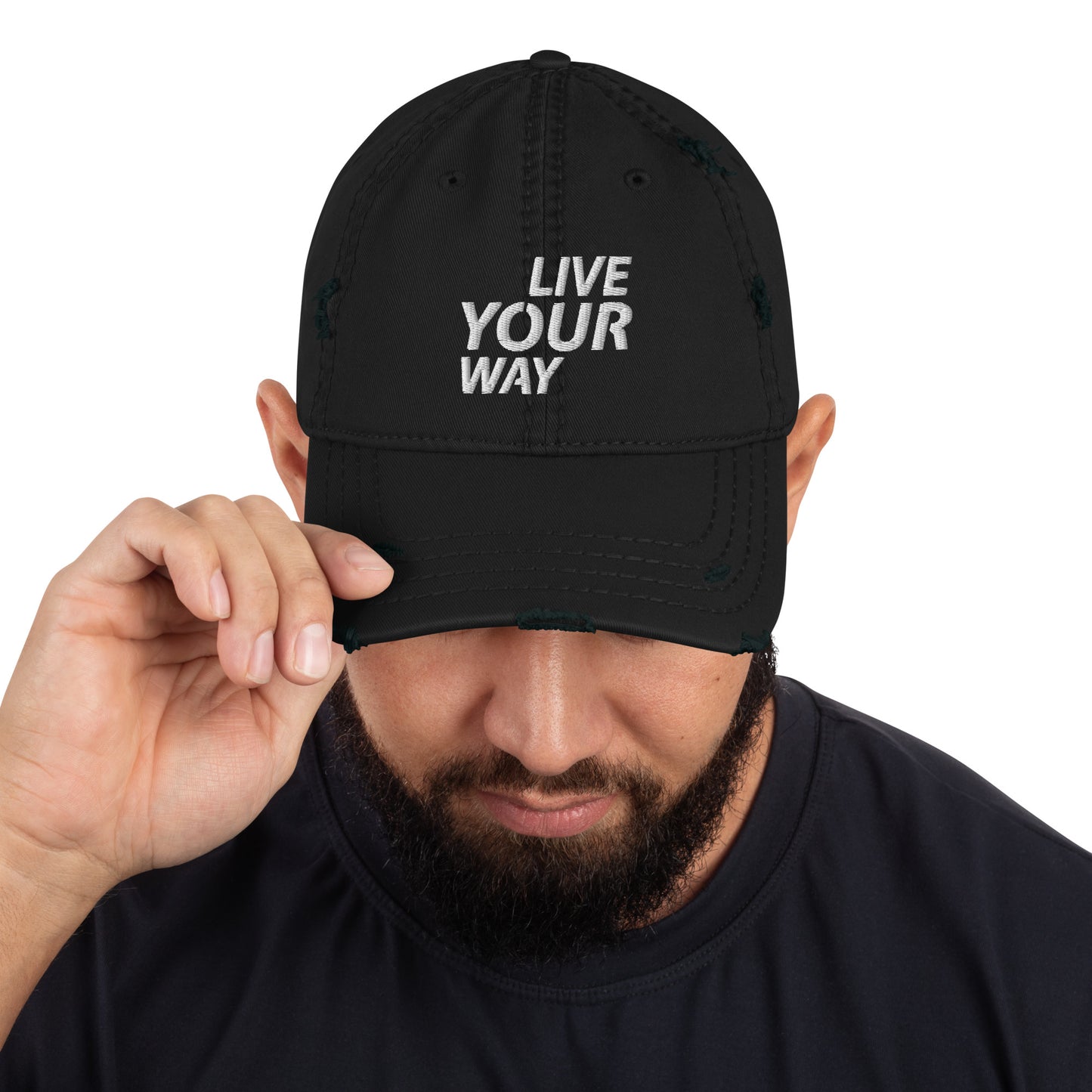 Distressed Cap