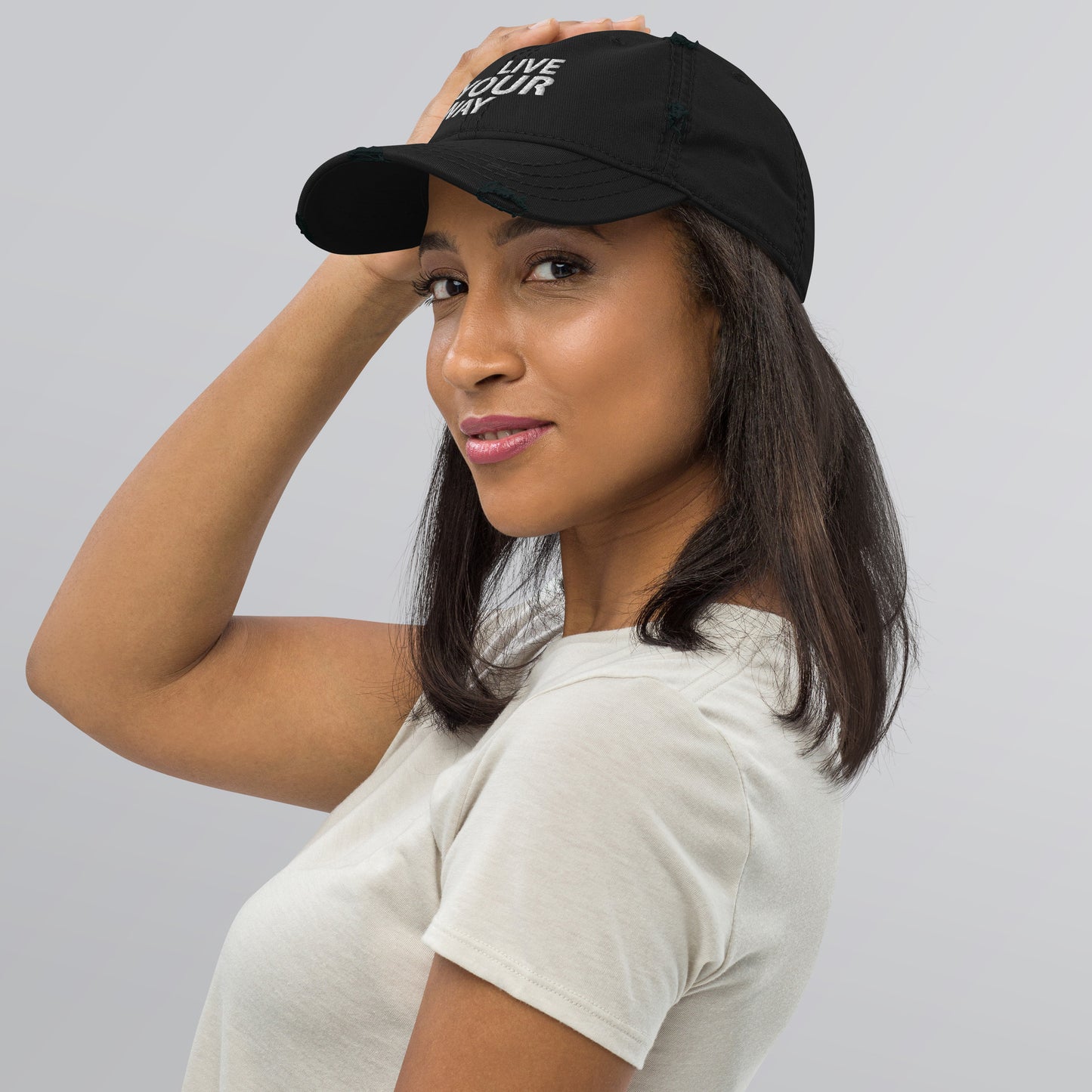 Distressed Cap