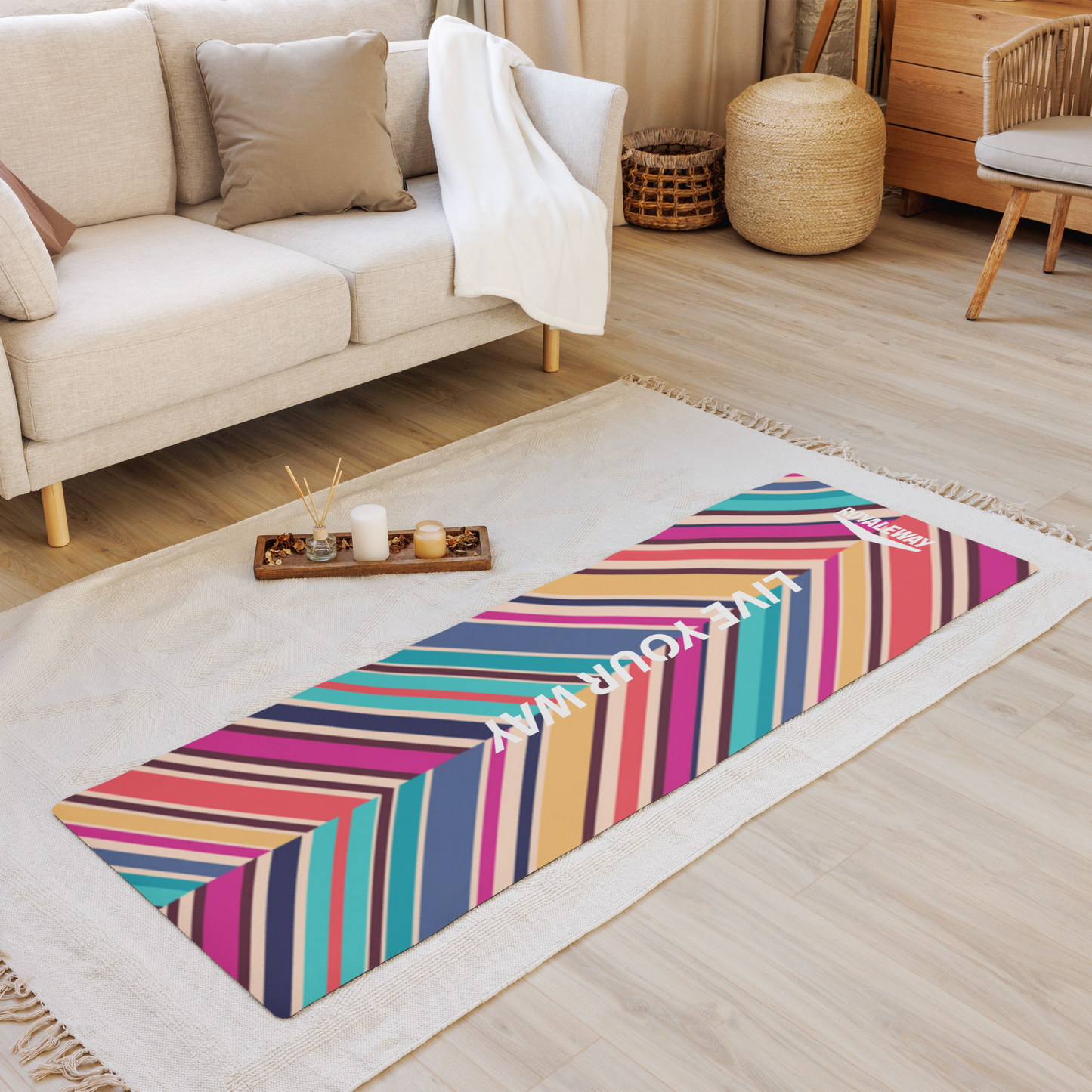 Yoga mat Colorful RWA1001