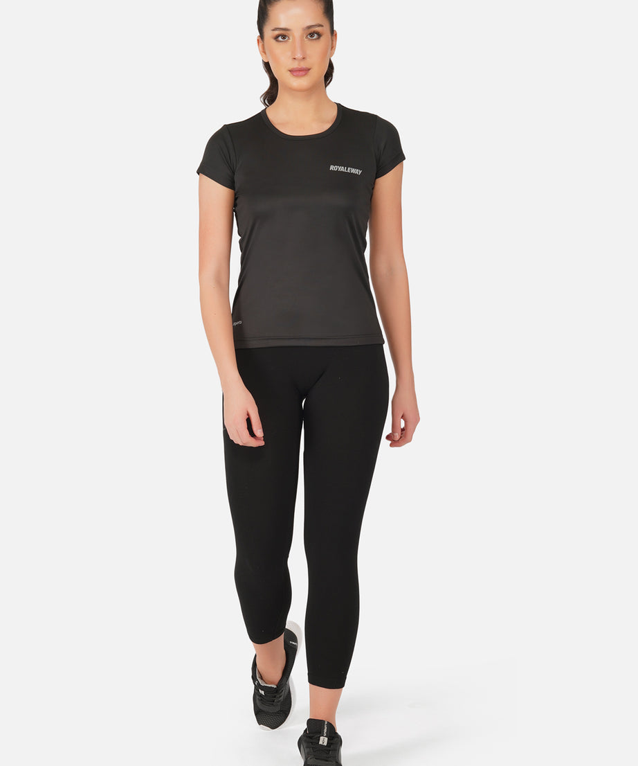 DriSOFT T Shirt Top Black Women RWW2048 T-Shirt - royaleway.com
