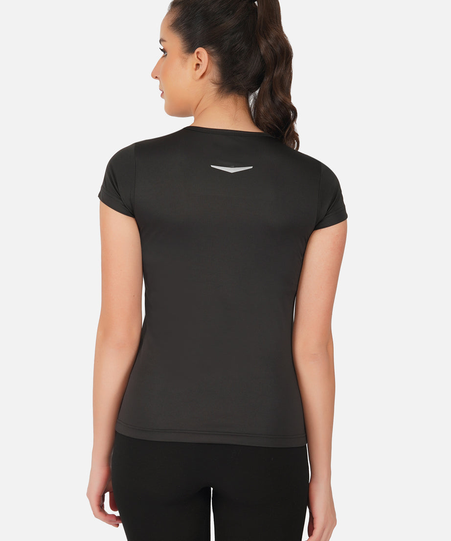 DriSOFT T Shirt Top Black Women RWW2048 T-Shirt - royaleway.com