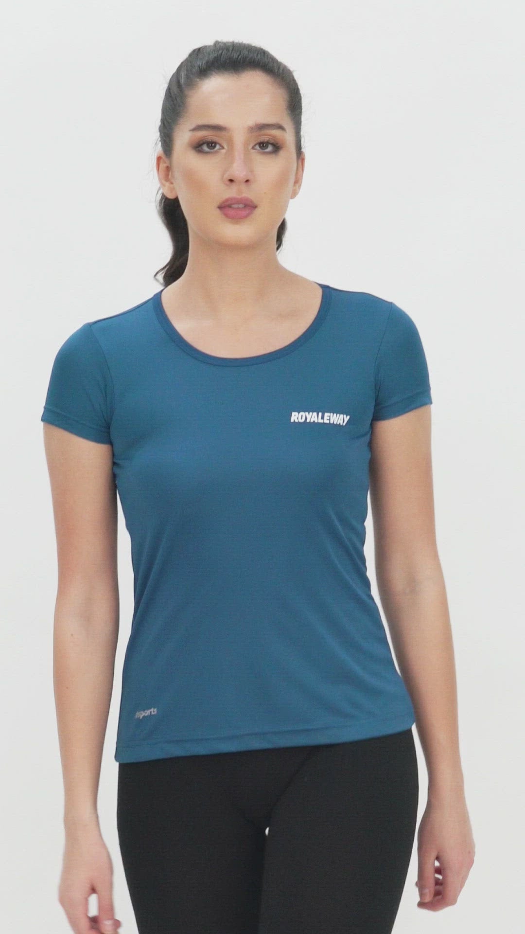 DriSOFT T Shirt Top Airforce Blue Women RWW2051