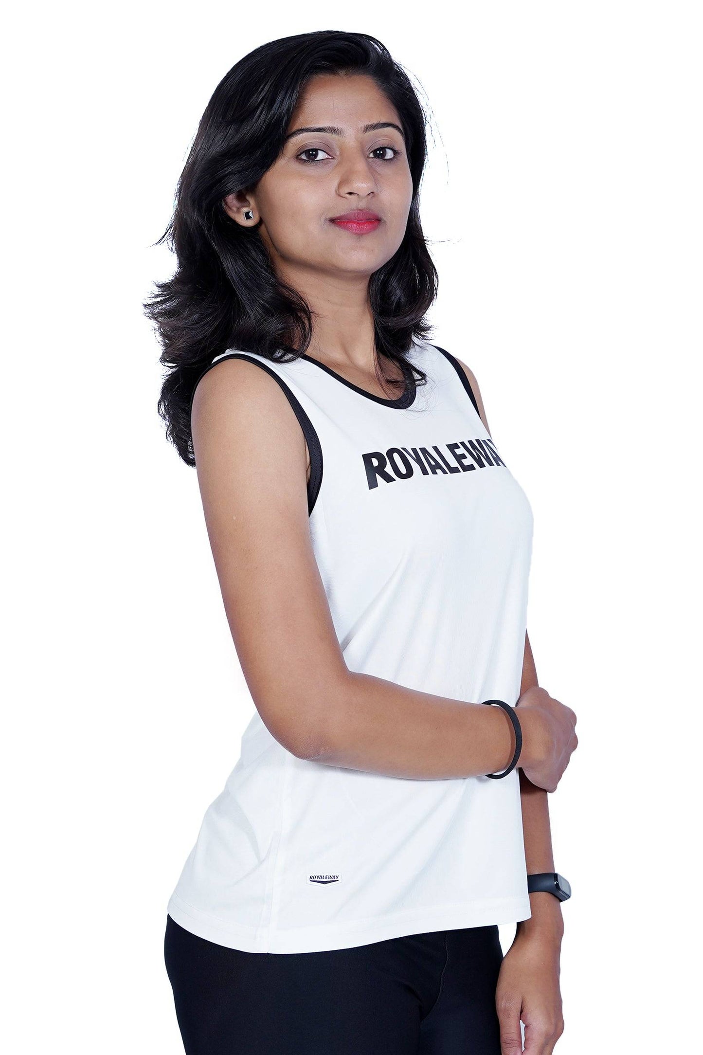 DriFit Vest White and Black Women RWW4002