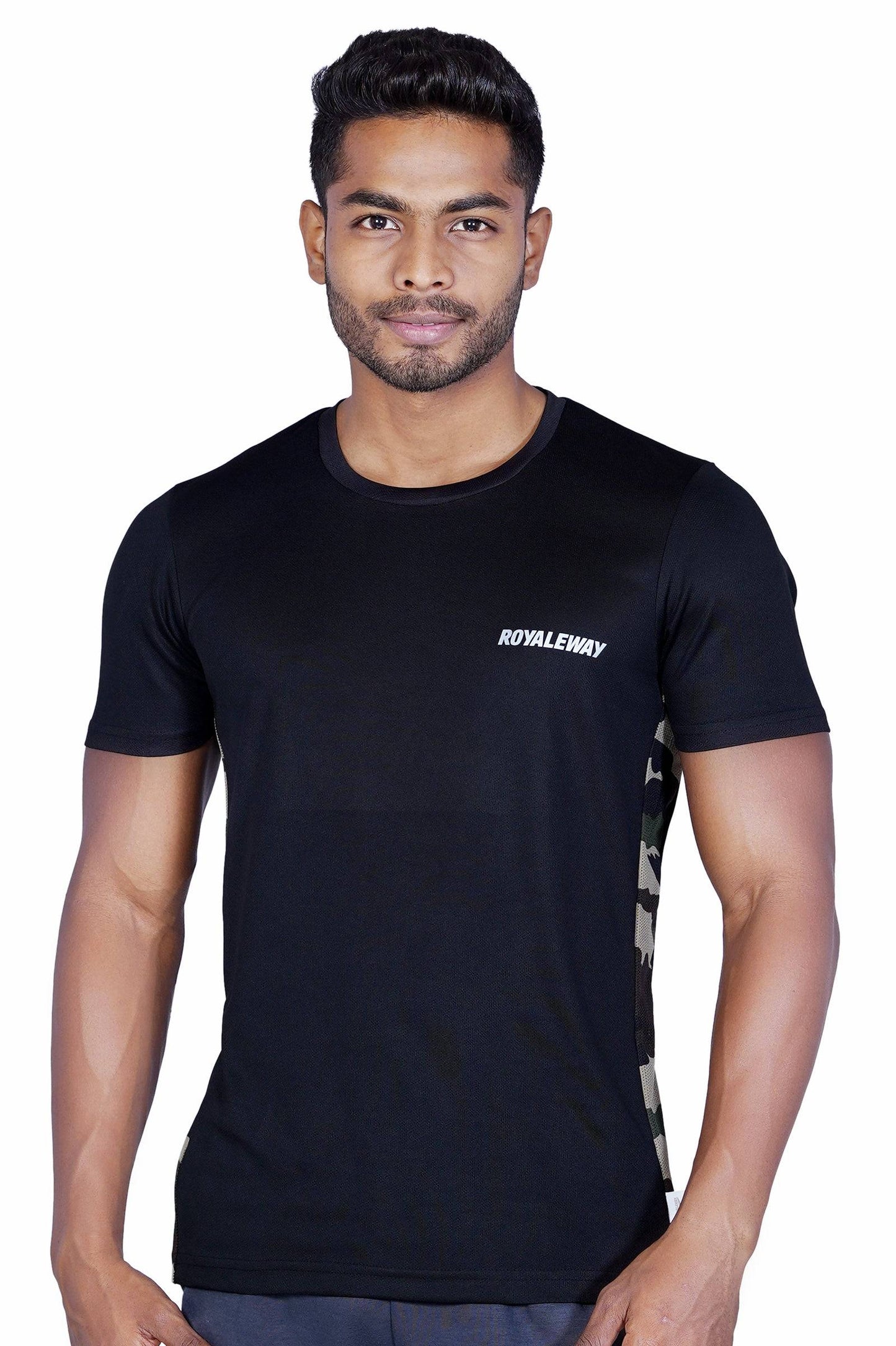 DriFit VENTA BLACK AND MILITARY CAMO MEN RWM2079