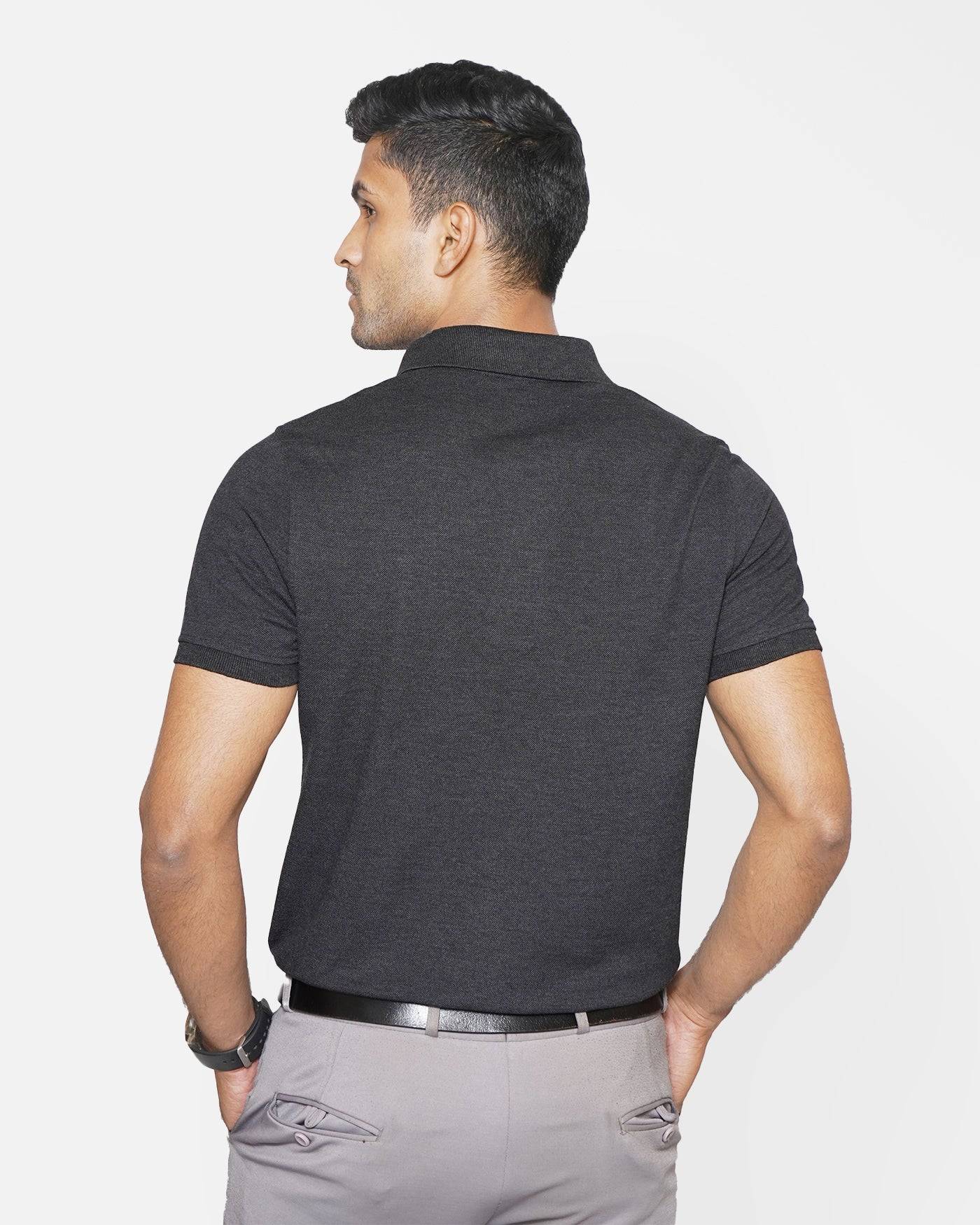 Polo Dark Grey Heather RWM2002