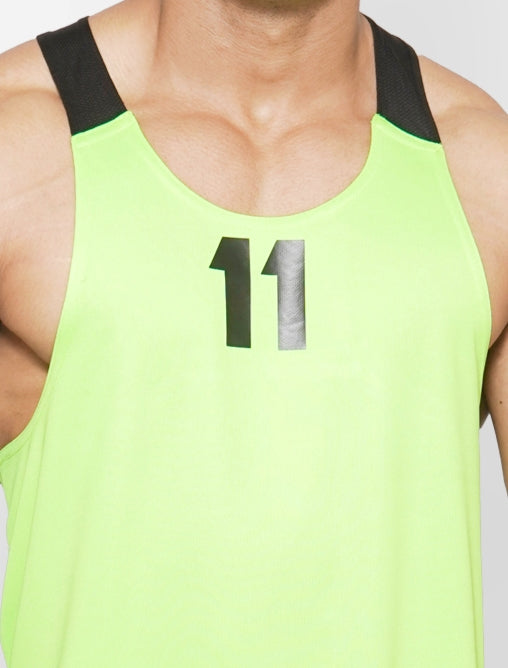 Gym Sando Fluorescent Green Men RWM4004