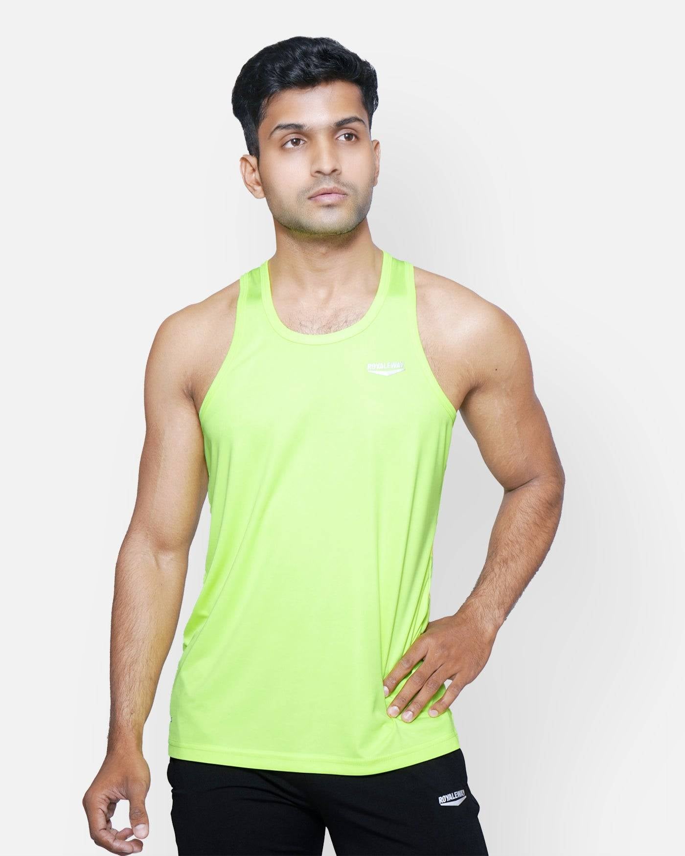 DriFit Vest Fluorescent Green Men RWM4015
