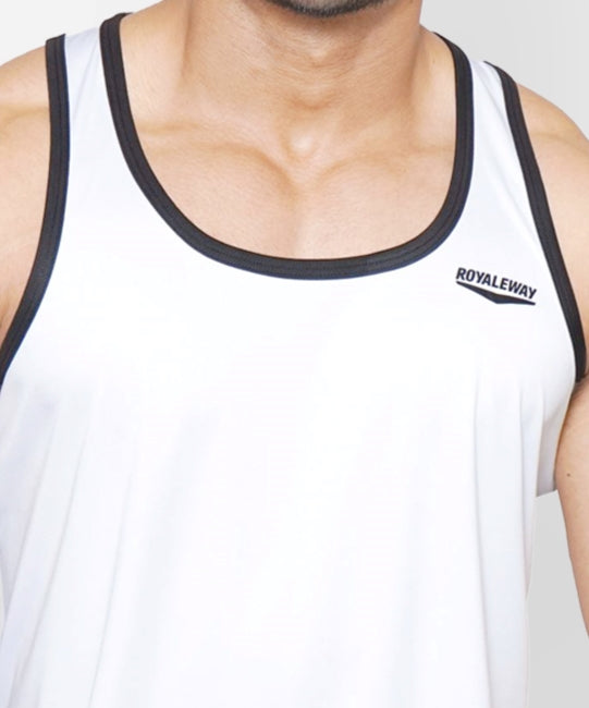 DriFit Vest White and Black Men RWM4019