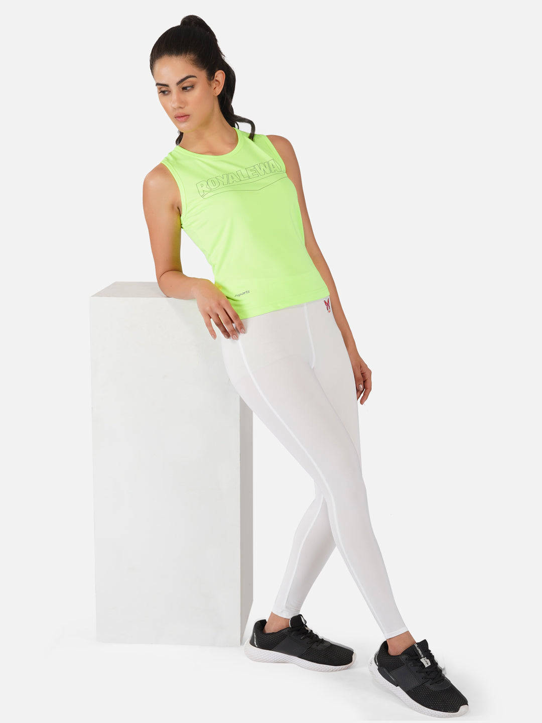 DriSOFT VEST SANDO FLUORESCENT GREEN WOMEN RWW4015