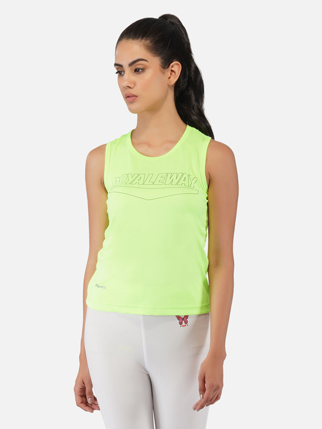 DriSOFT VEST SANDO FLUORESCENT GREEN WOMEN RWW4015