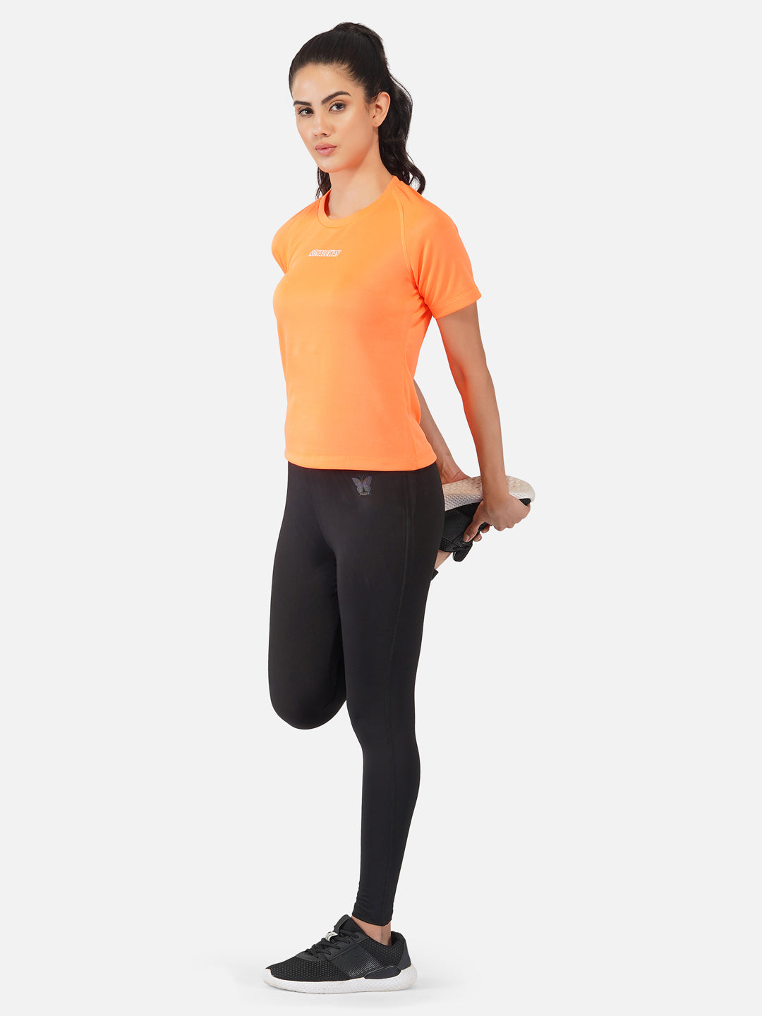 TIGHT PANT LEGGINGS BLACK WOMEN RWW5001