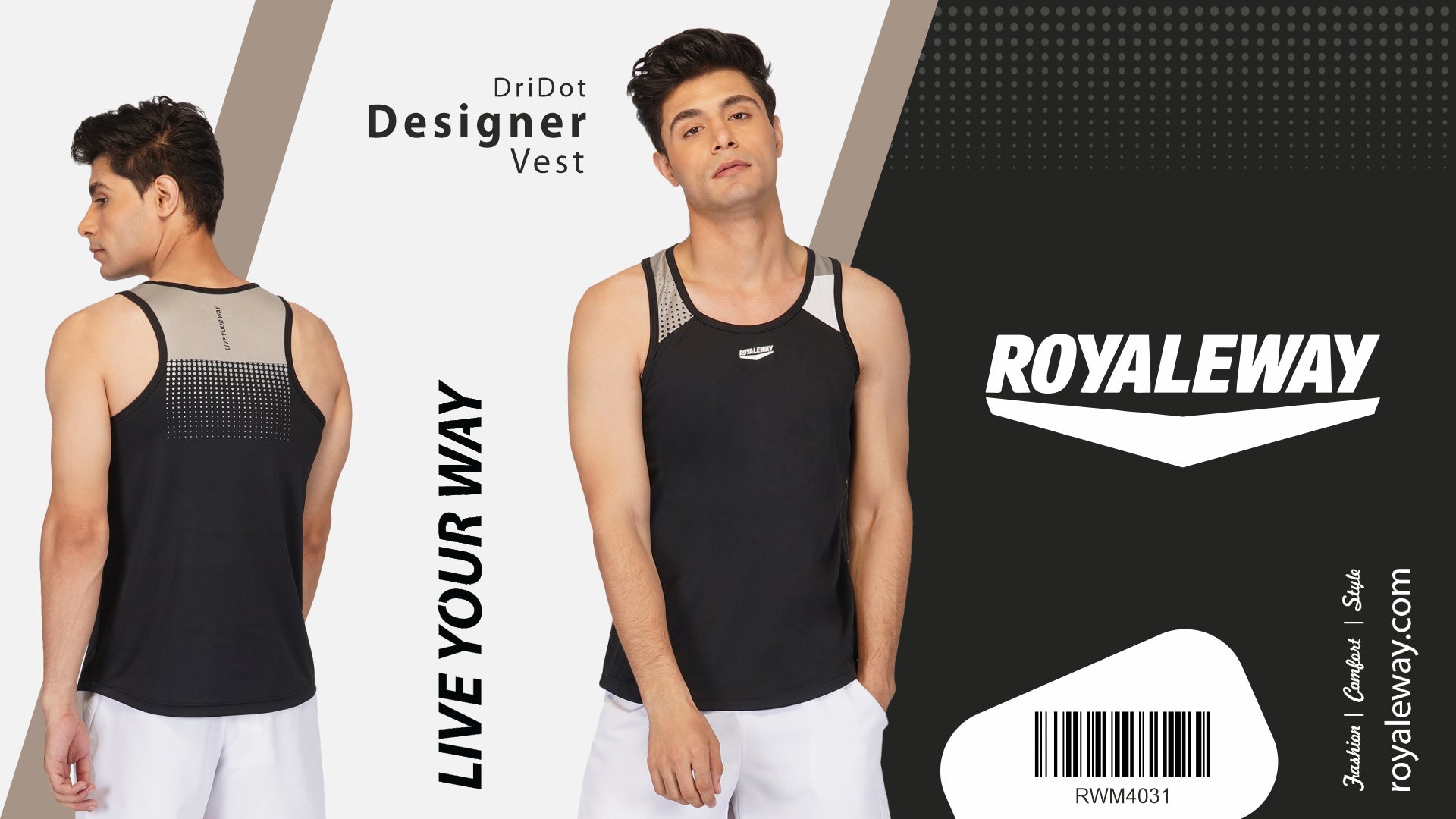 DriDOT Designer Vest Apparel Men