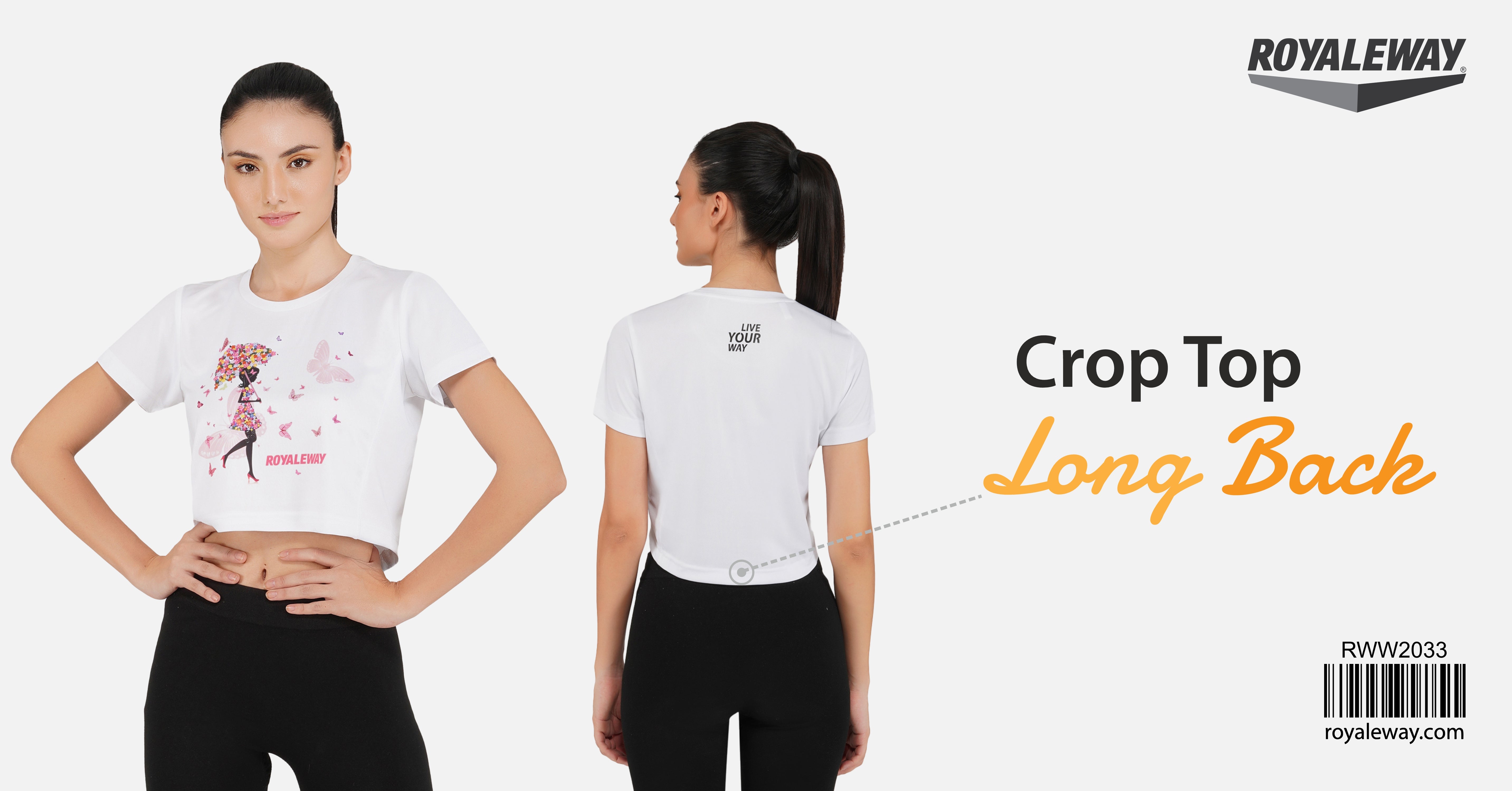 DriDOT Crop Top T Shirt Apparel