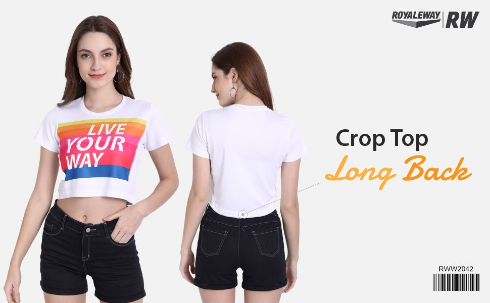 DriDOT Crop Top T Shirt Apparel