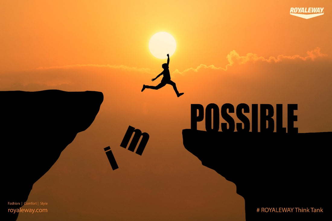 Everything is Possible. Think Positive ROYALEWAY Think Tank.