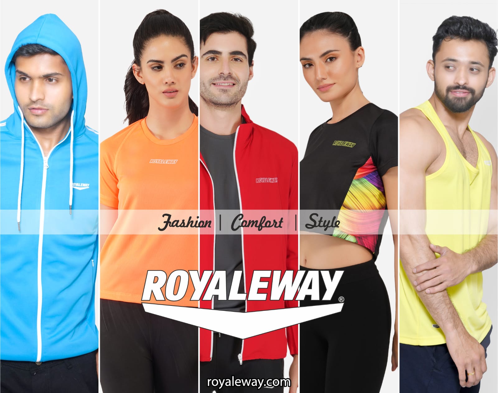 The Royaleway Clothing Branding: Live Your Way