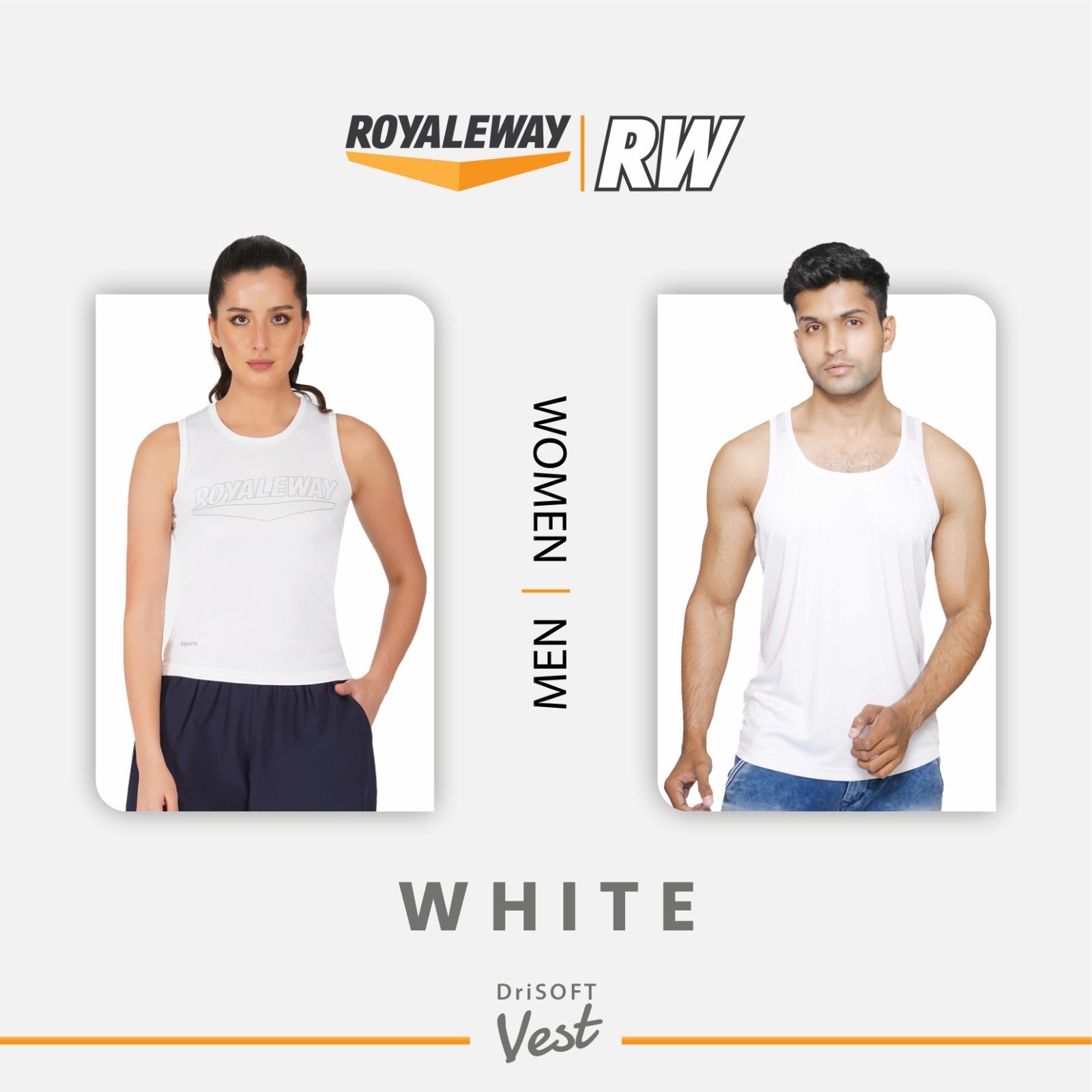 White Vest for Men and Women