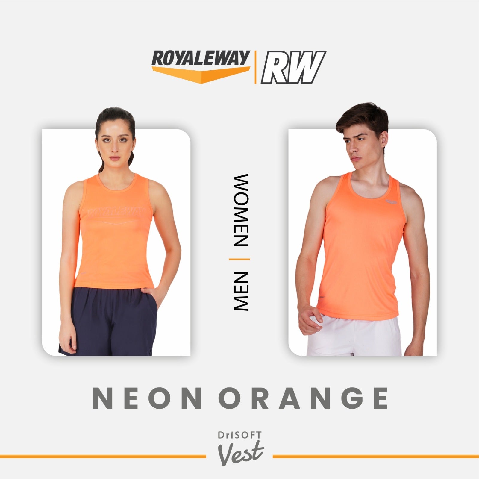 Neon Orange Vest for Men and Women