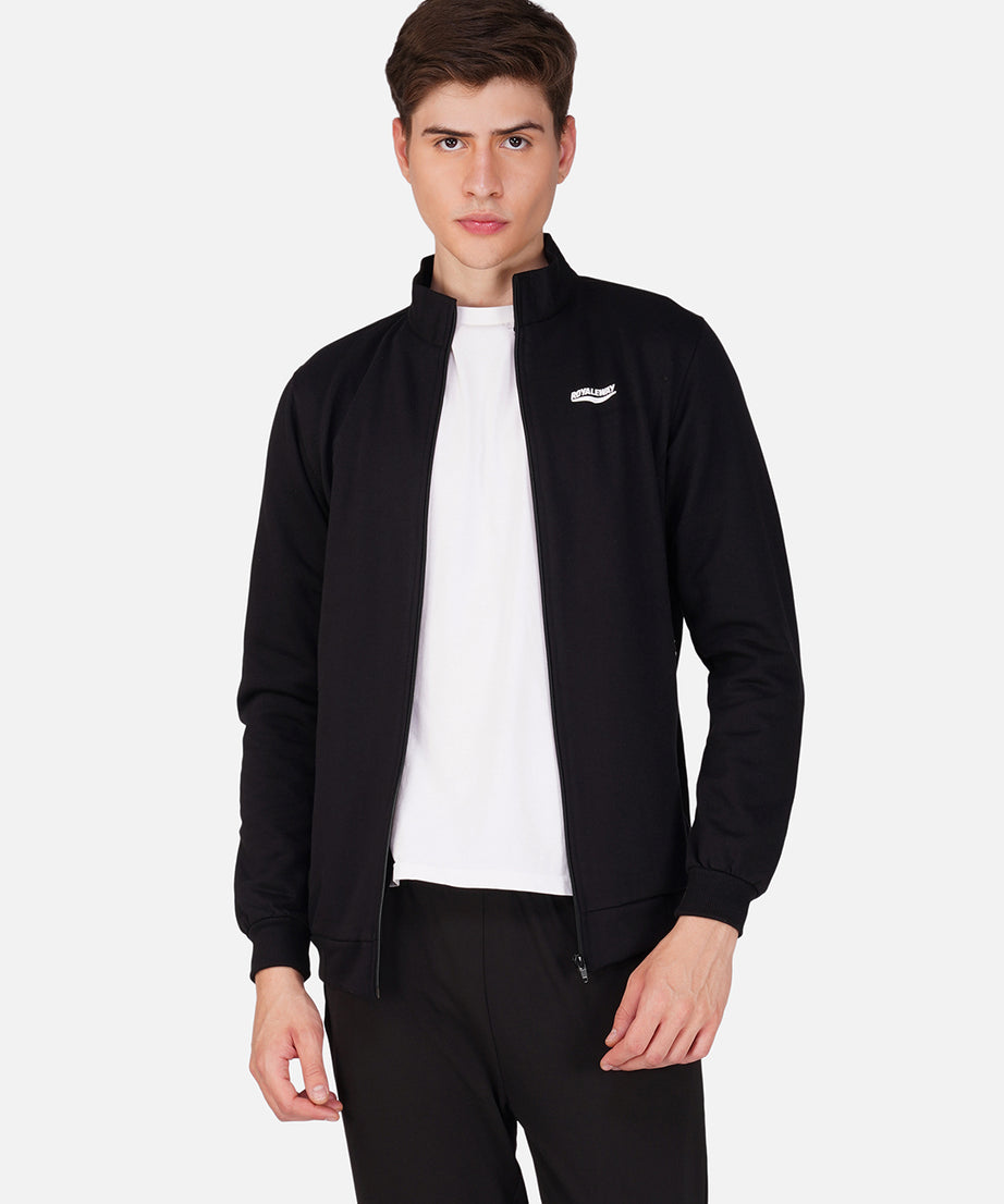 Black Fleece Jacket RWM6016 Fleece Jacket - royaleway.com