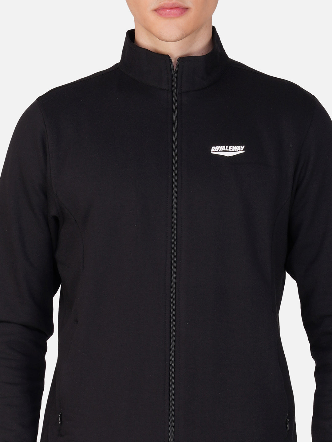 Black Fleece Jacket RWM6016 Fleece Jacket - royaleway.com