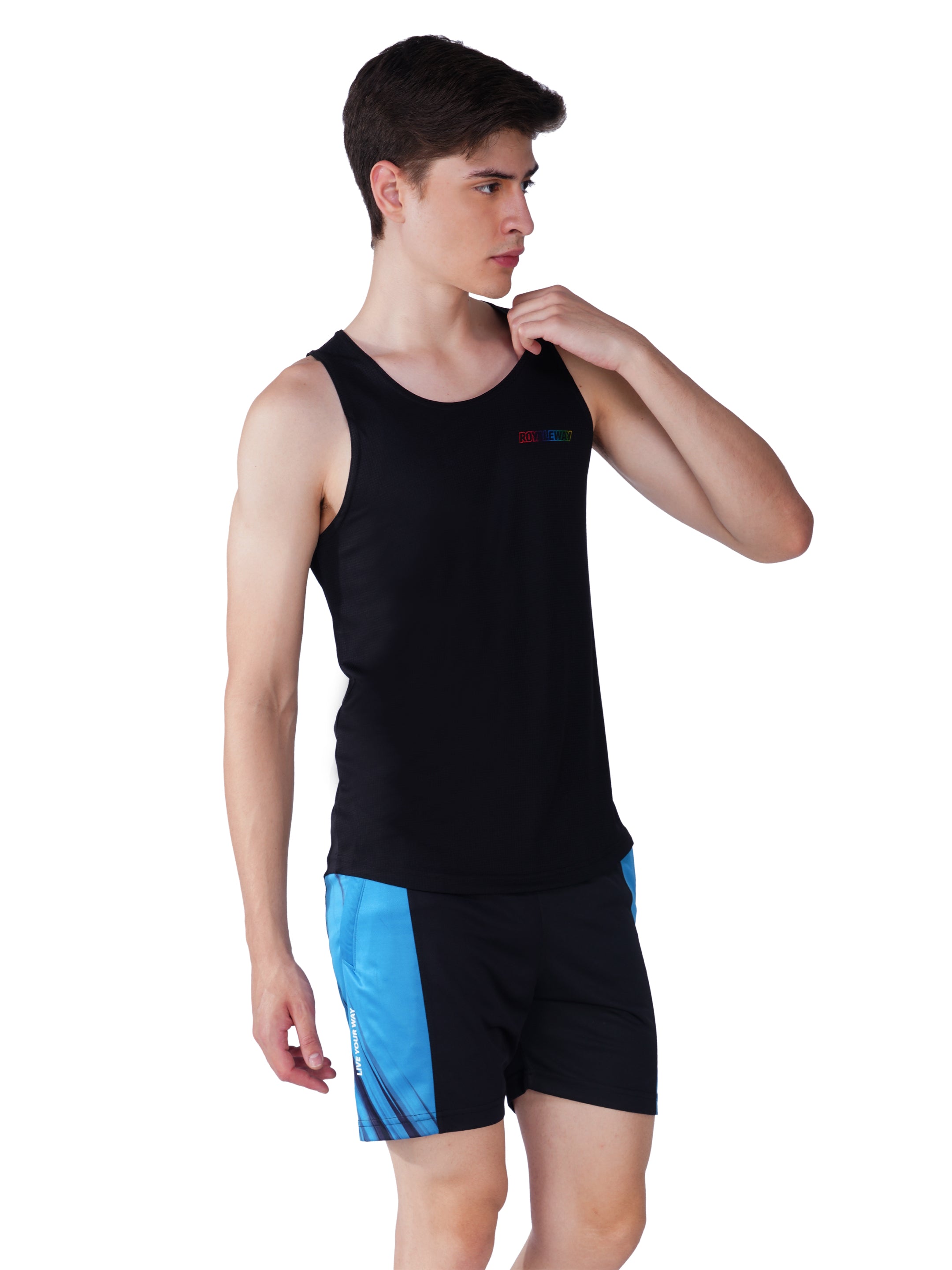 DriCHEX Premium Black Vest for Men RWM4036