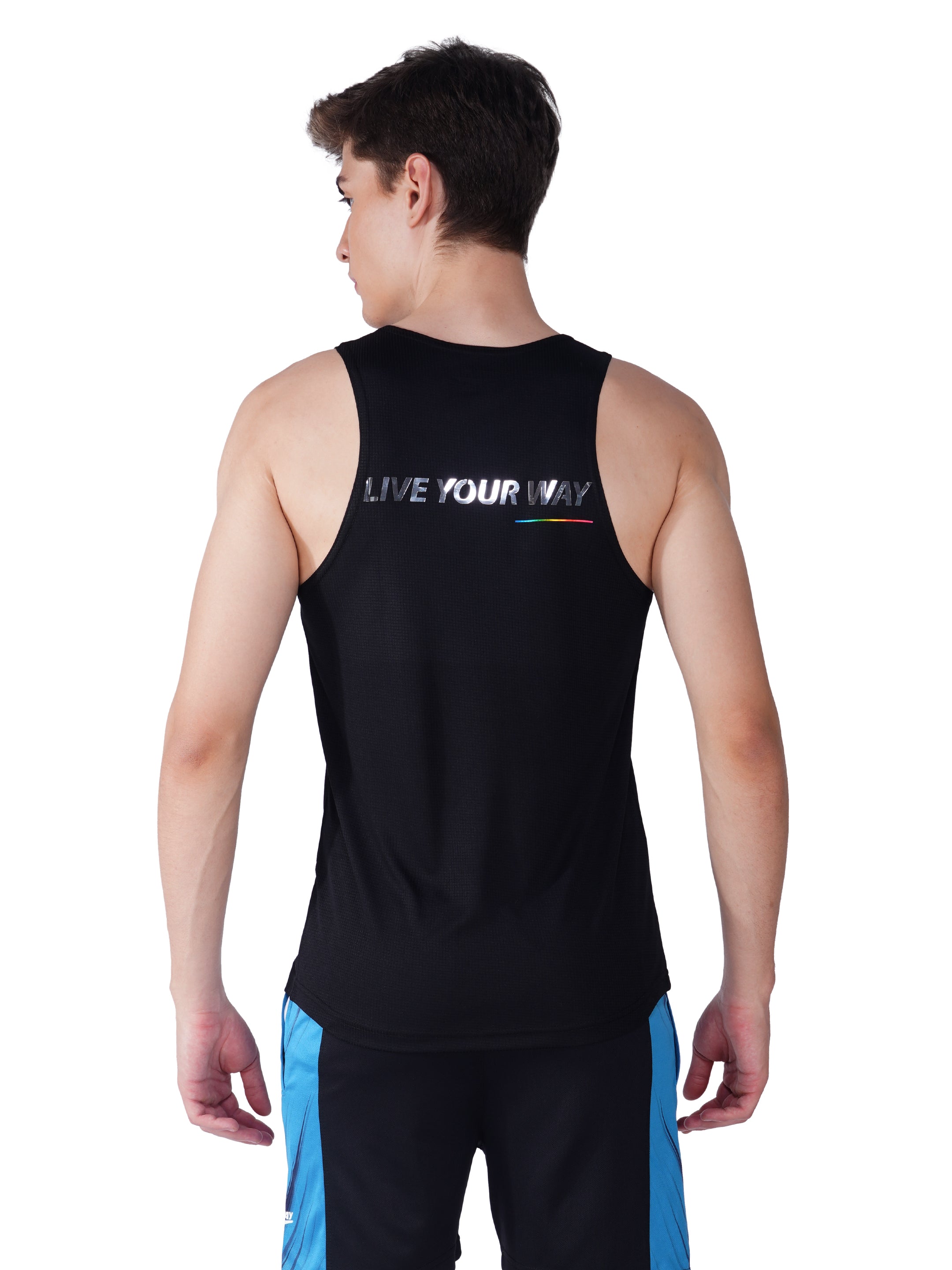 DriCHEX Premium Black Vest for Men RWM4036