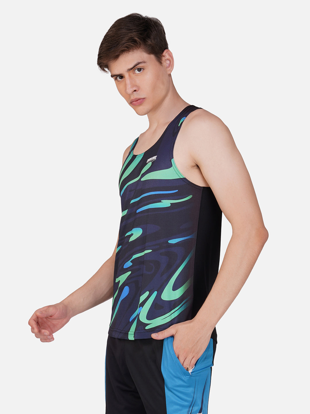 DriCHEX Neon Green & Black Vest for Men