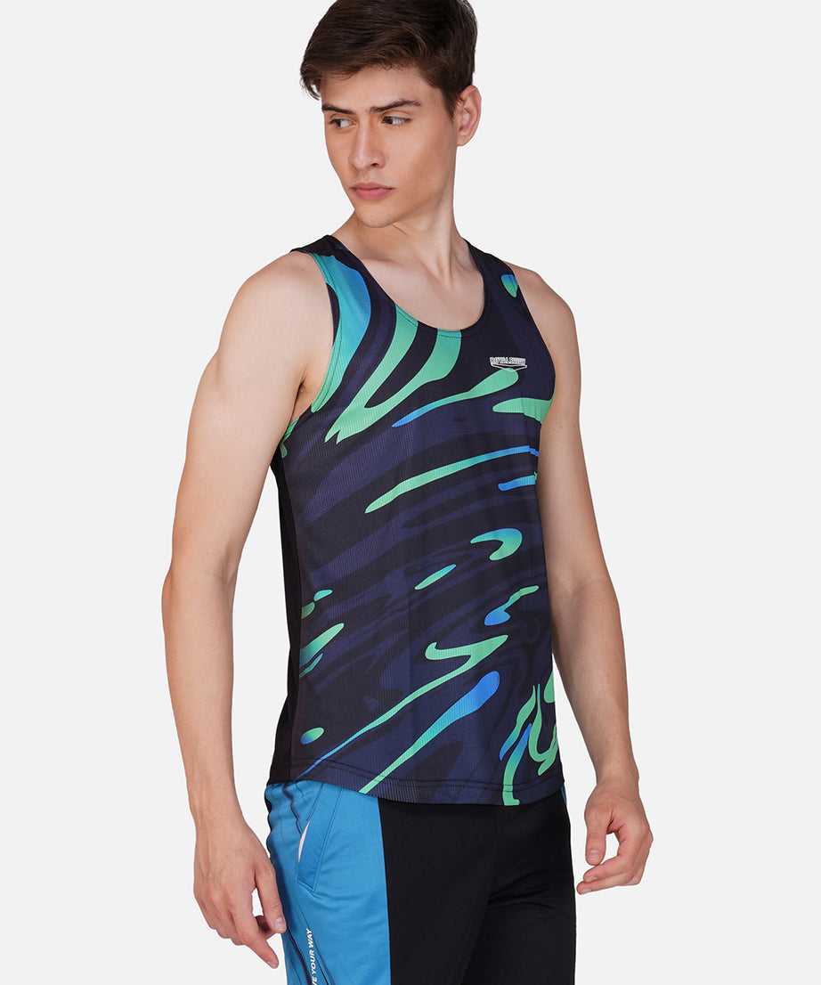 DriCHEX Neon Green & Black Vest for Men RWM4033