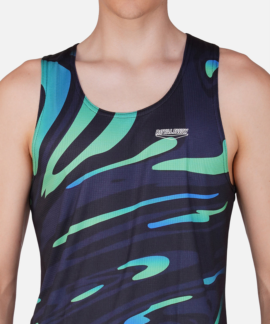 DriCHEX Neon Green & Black Vest for Men RWM4033