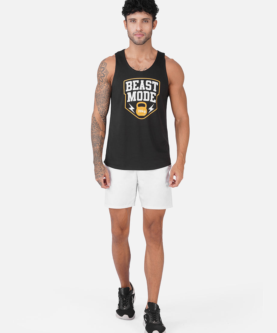 Beast Mode Black Men Vest