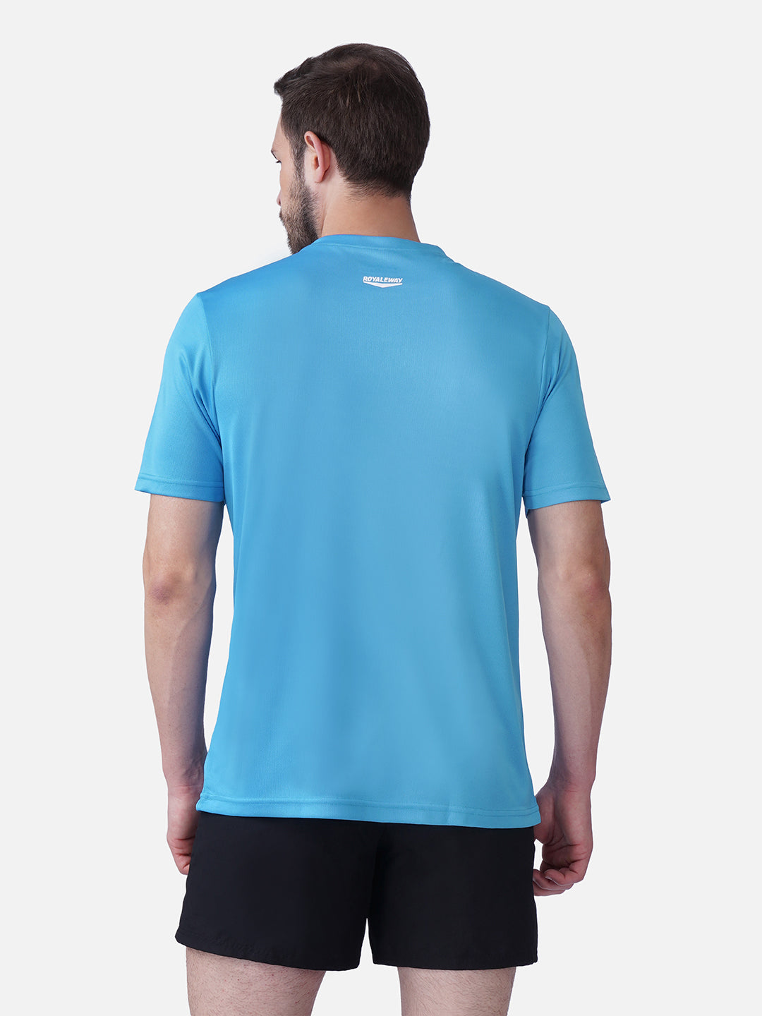 Running T Blue T-Shirt Slim Fit Men RWM2059