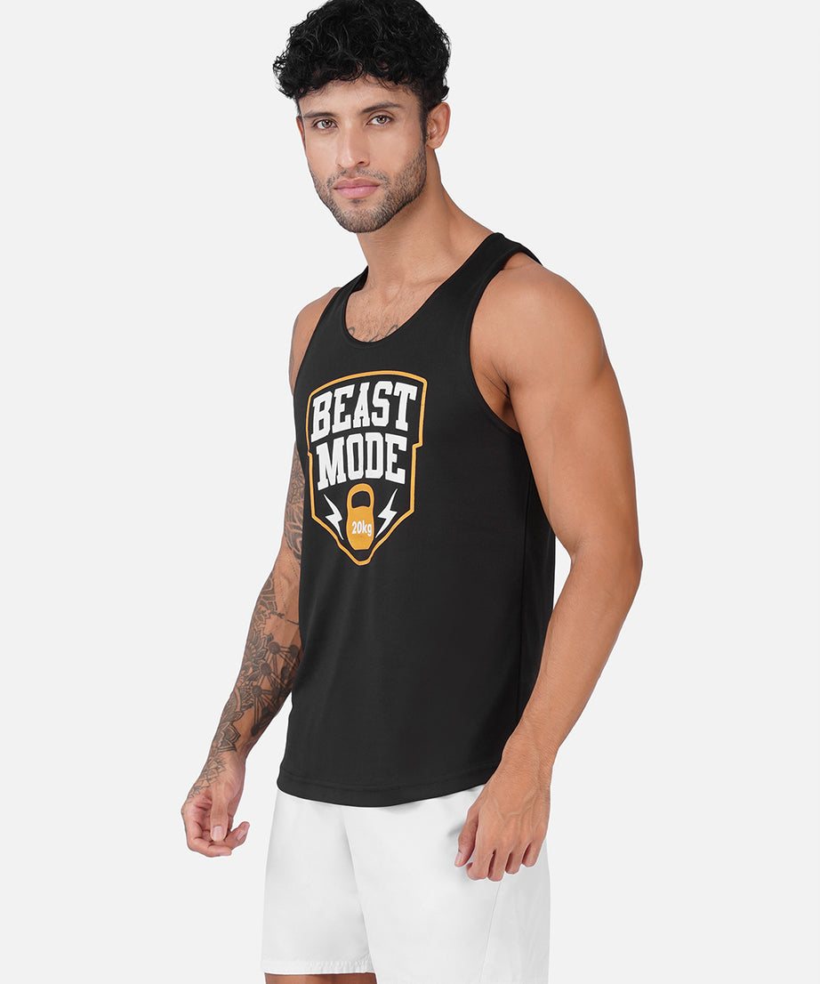 Beast Mode Black Men Vest