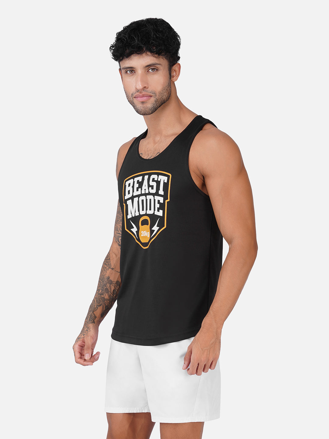 Beast Mode Black Men Vest
