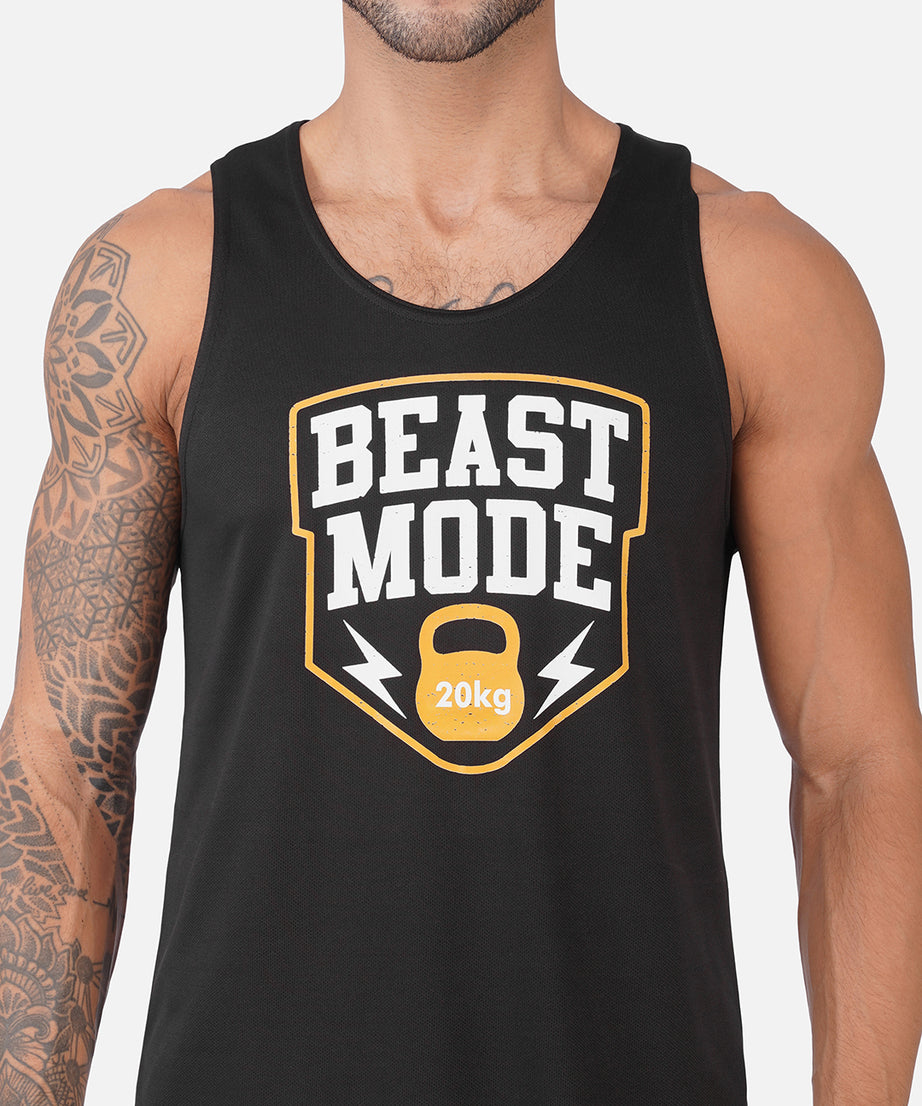 No Days Off Black Men Vest
