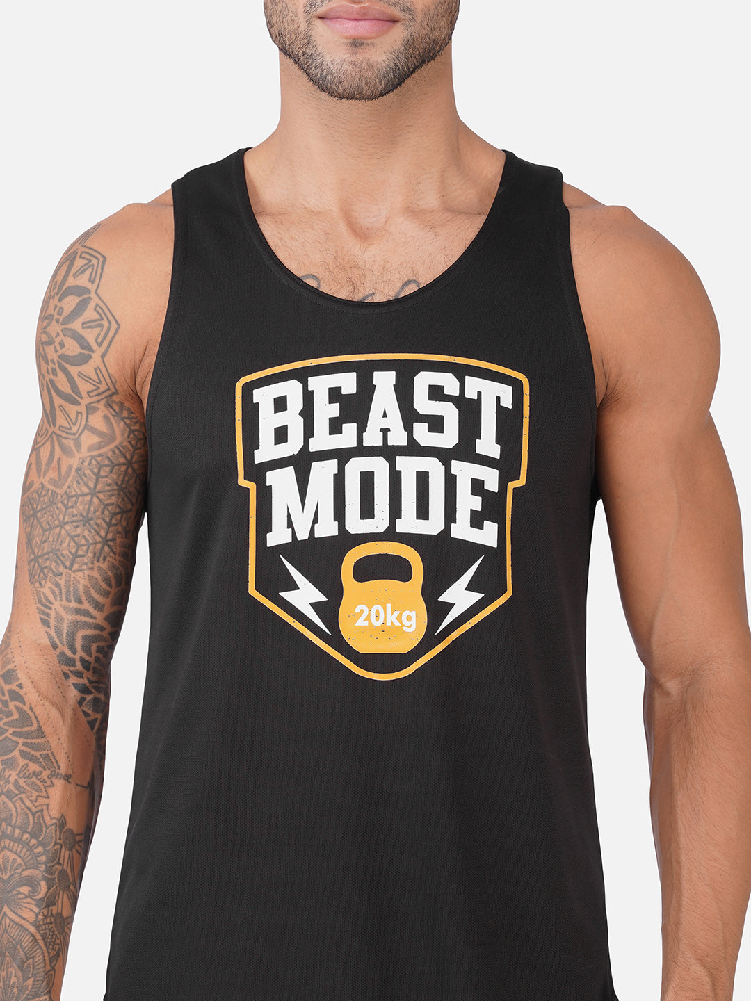 No Days Off Black Men Vest
