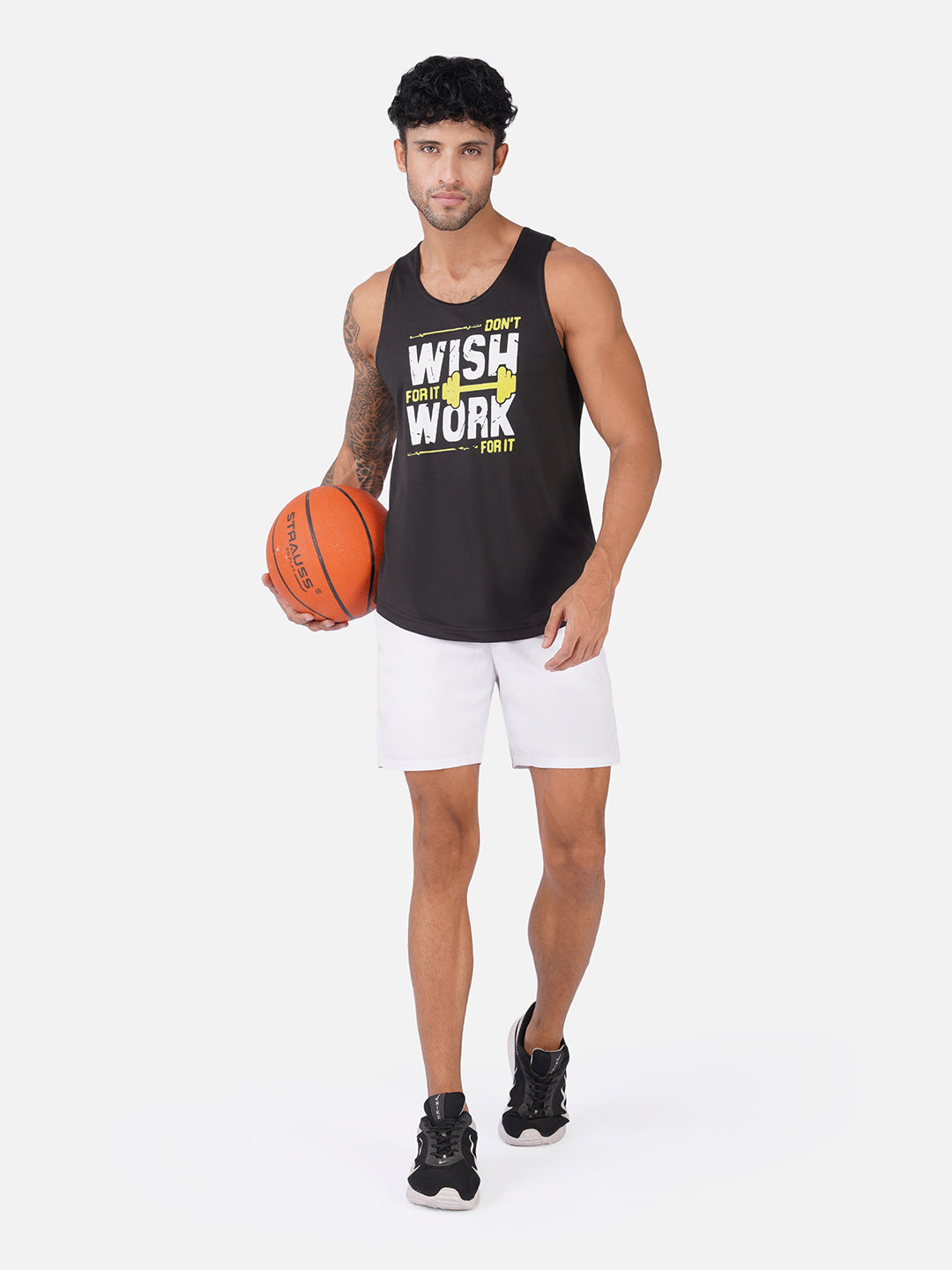 Wish Work Black Men Vest