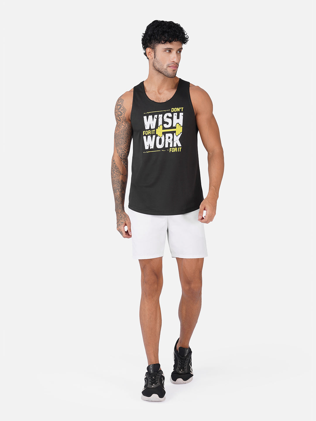 Wish Work Black Men Vest