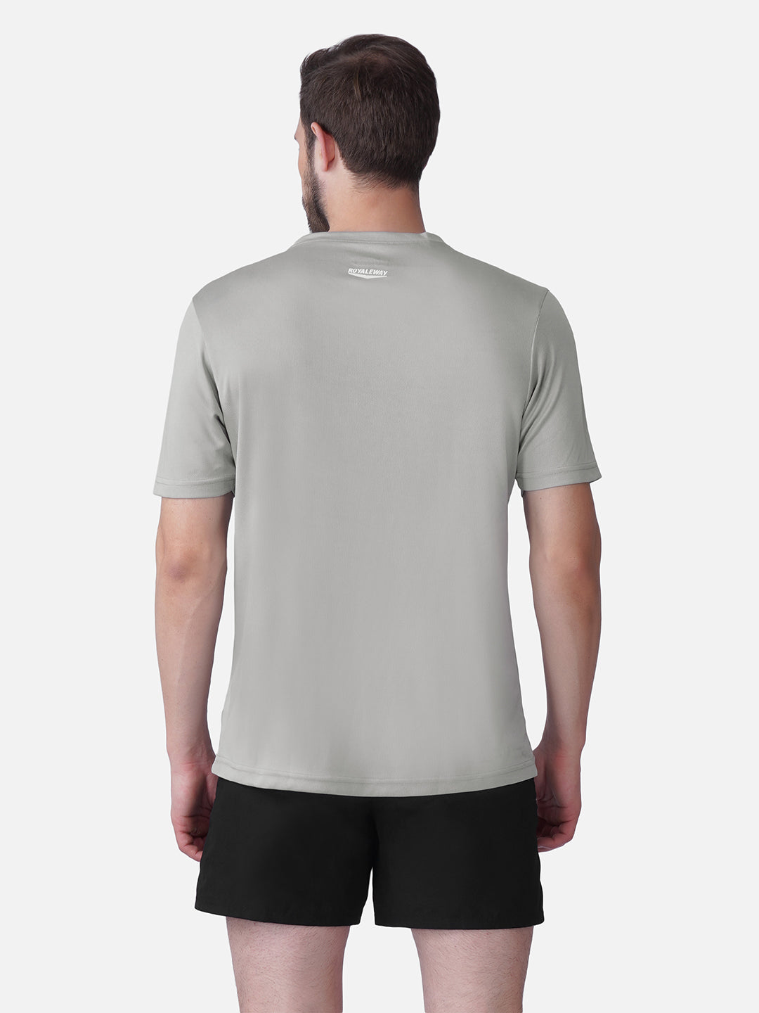 Gym Golden Grey T-Shirt Slim Fit Men RWM2054