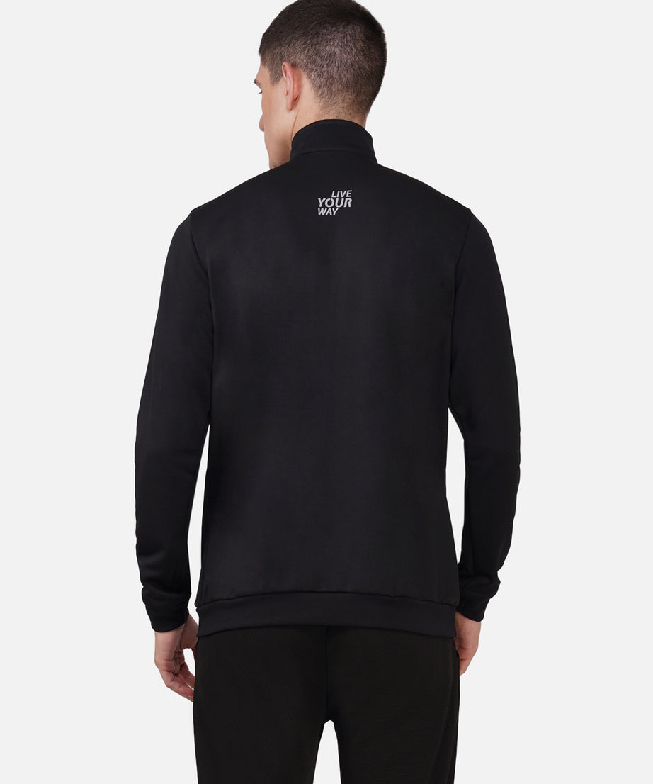 CrossFIT Neon Orange Black Half Zipper Jacket RWM6002