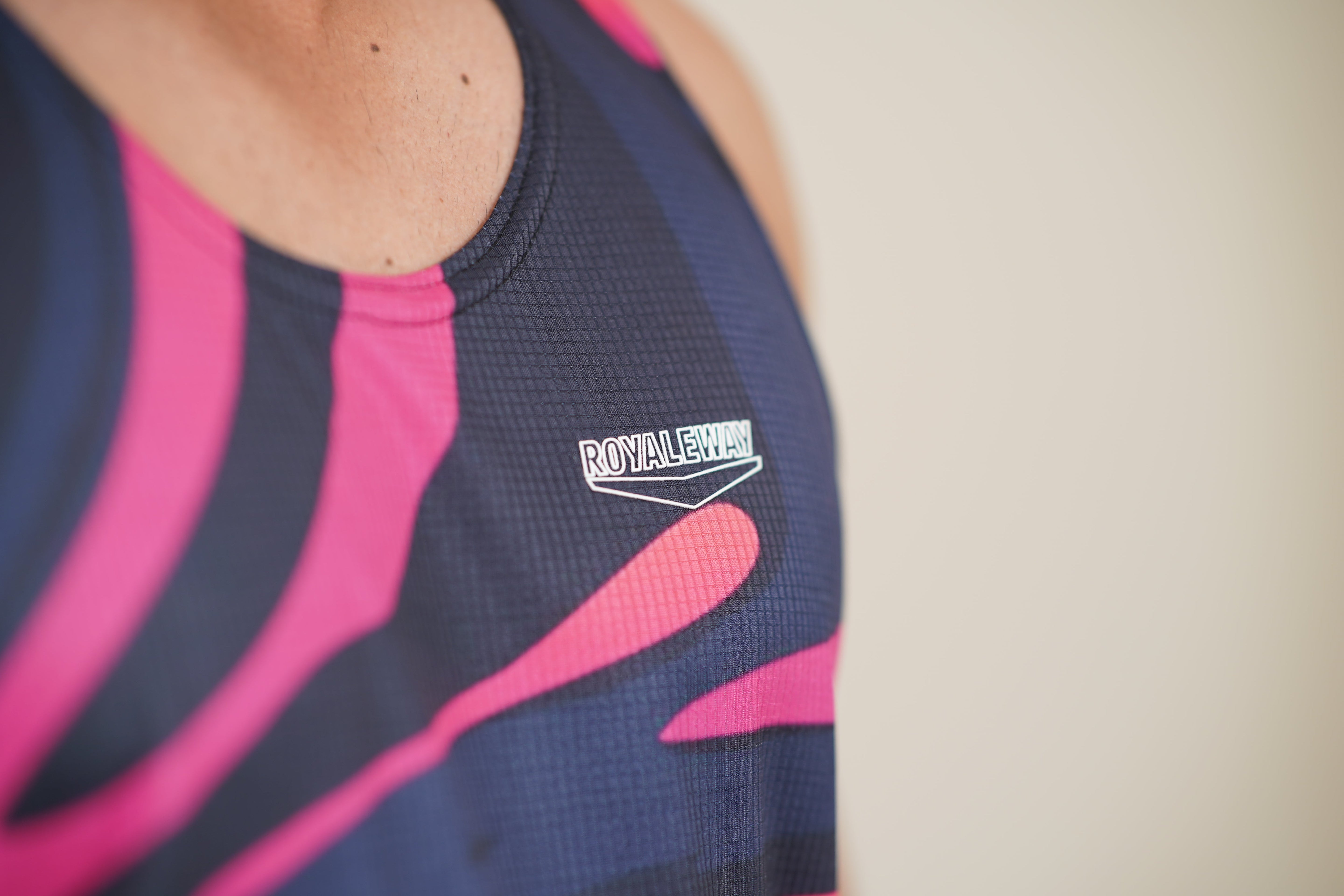 DriCHEX Neon Pink & Black Vest for Men RWM4032 DriCHEX Vest - royaleway.com