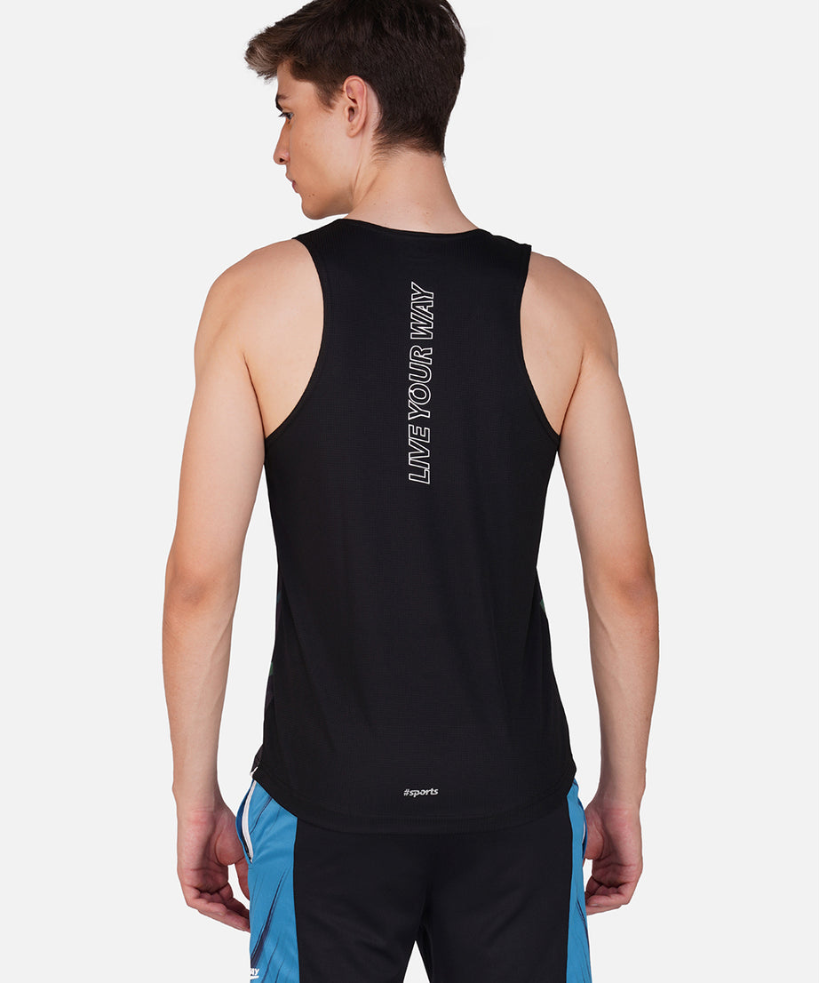 DriCHEX Neon Green & Black Vest for Men