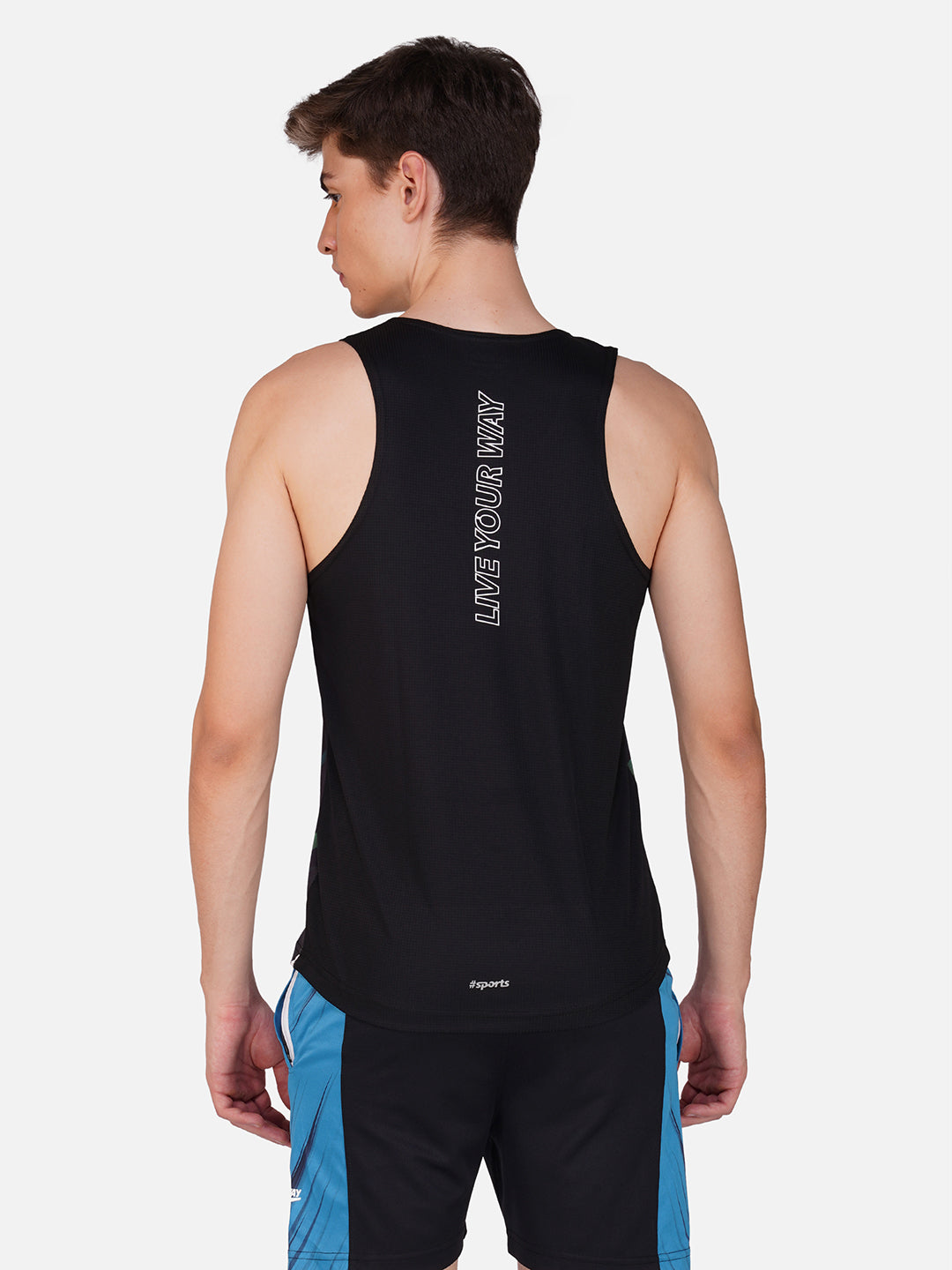 DriCHEX Neon Green & Black Vest for Men